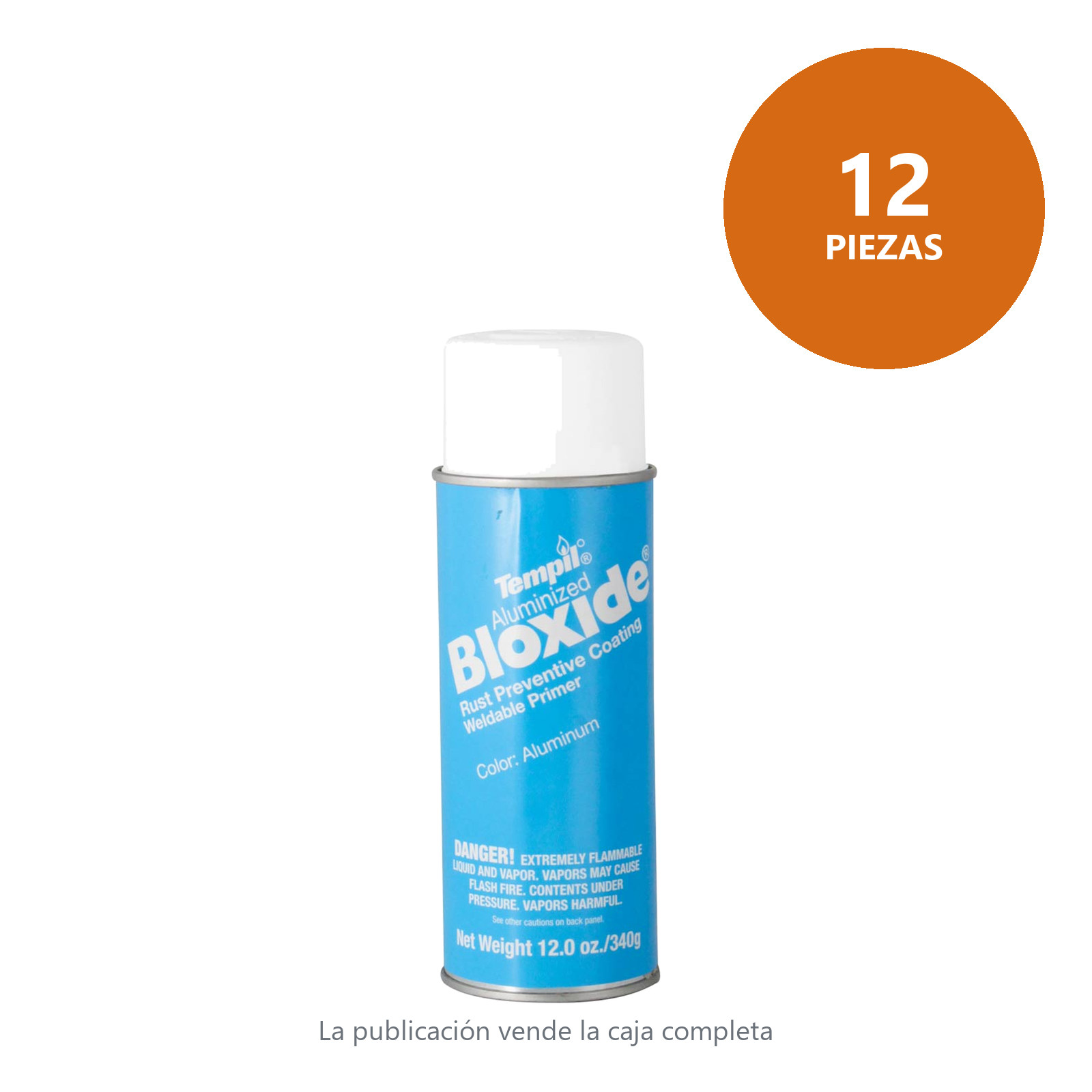 BLOXIDE AEROSOL 12OZ (CAJA C/12 - PRECIO X PZA) - Imagen 2