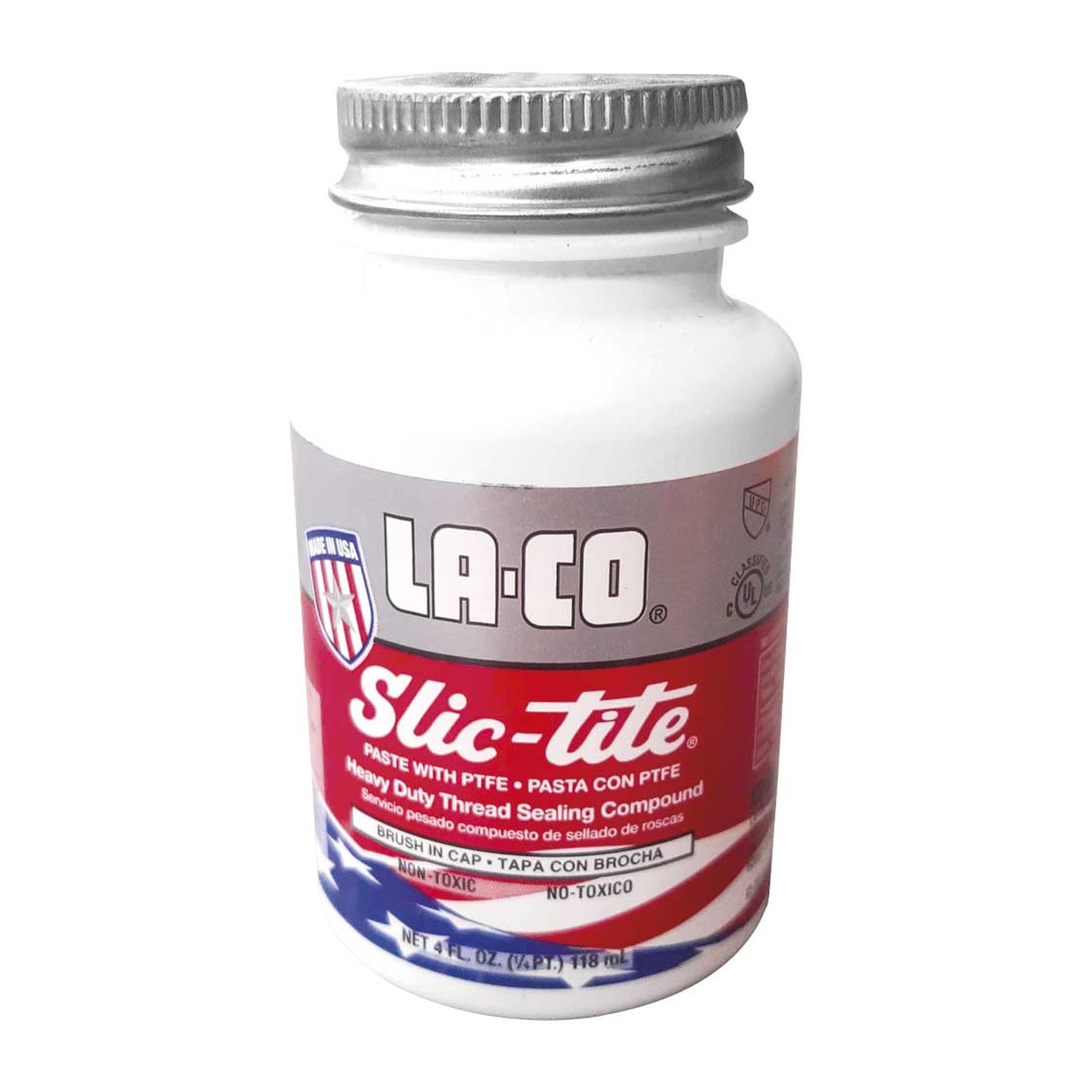 Pasta Selladora de Rosca con PTFE Slic-Tite LACO 4 oz (118 ml)