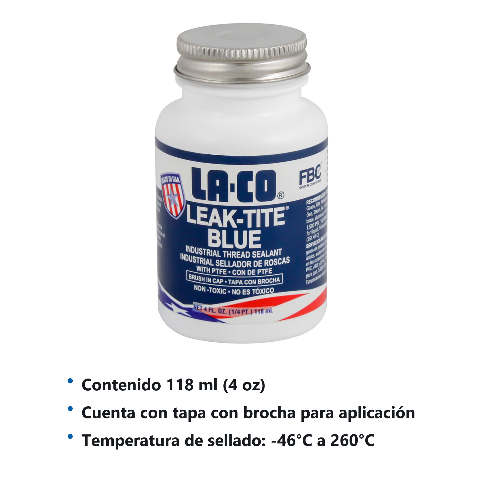 SELLADOR DE ROSCAS LEAKTITE 118ML - Imagen 2
