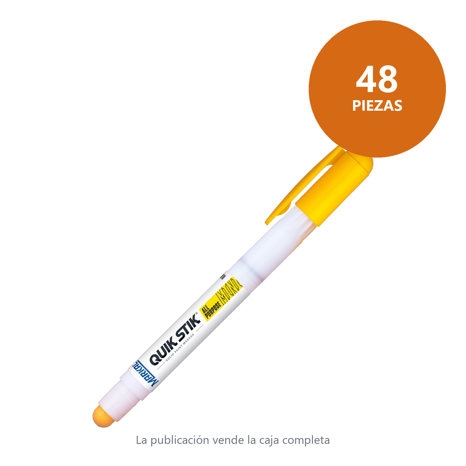 MINI QUIK STIK AMARILLO (CAJA C/48 - PRECIO X PZA) - Imagen 2