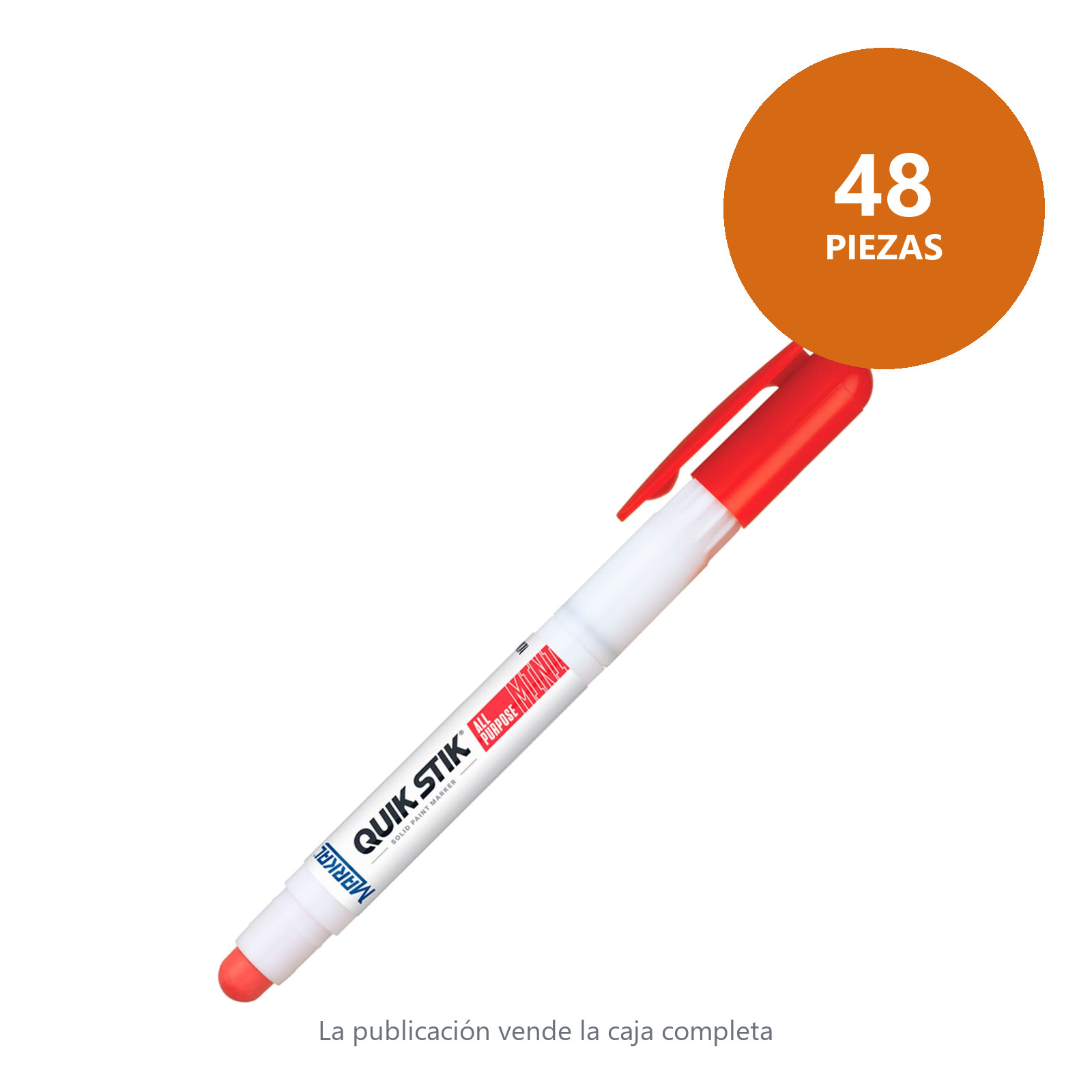 MINI QUIK STIK ROJO (CAJA C/48 - PRECIO X PZA) - Imagen 2