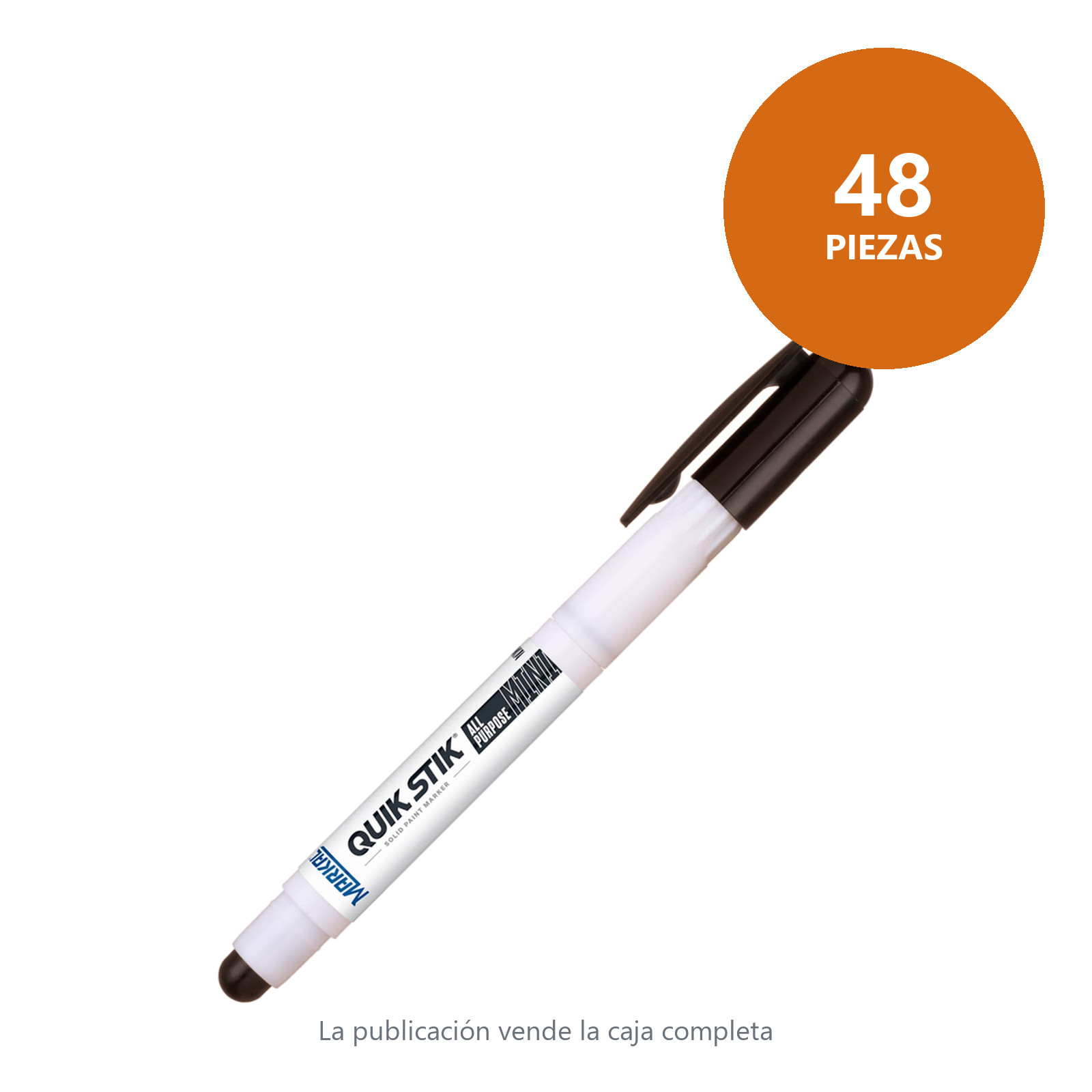 MINI QUIK STIK NEGRO (CAJA C/48 - PRECIO X PZA) - Imagen 2