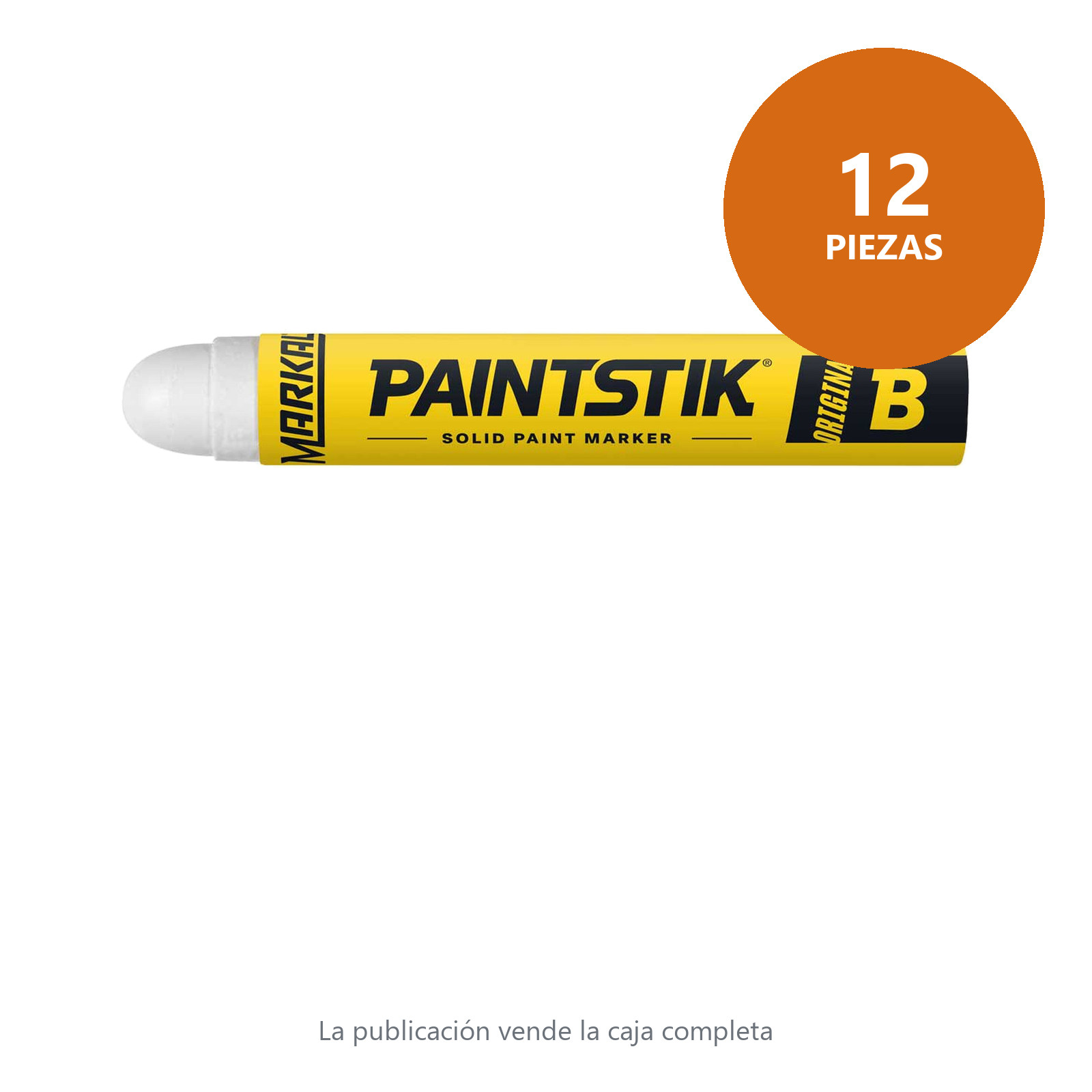 MARCADOR B PAINTSTIK BLANCO (CAJA C/12 - PRECIO X PZA) - Imagen 3