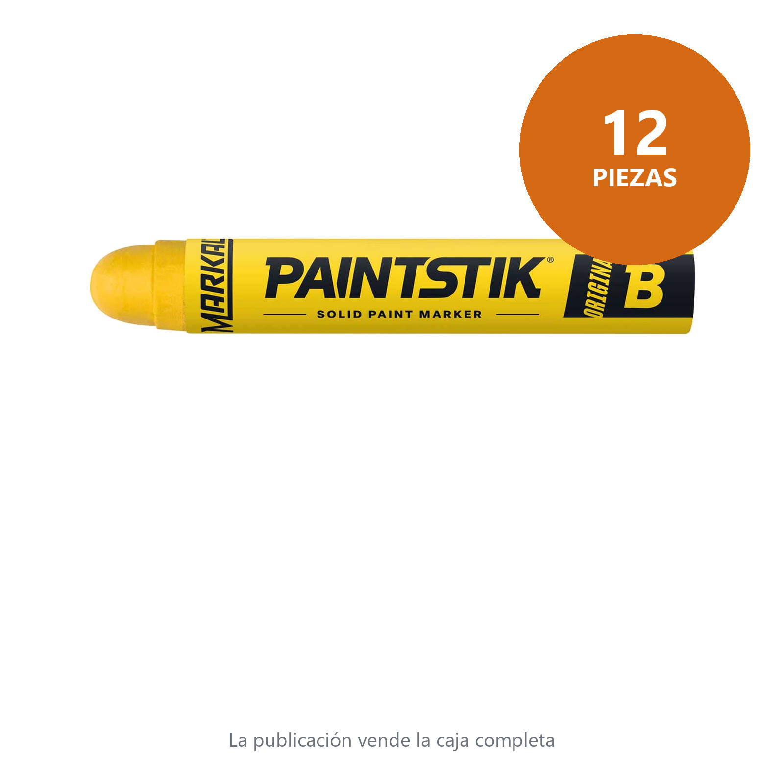 MARCADOR B PAINTSTIK AMARILLO (CAJA C/12 - PRECIO X PZA) - Imagen 3