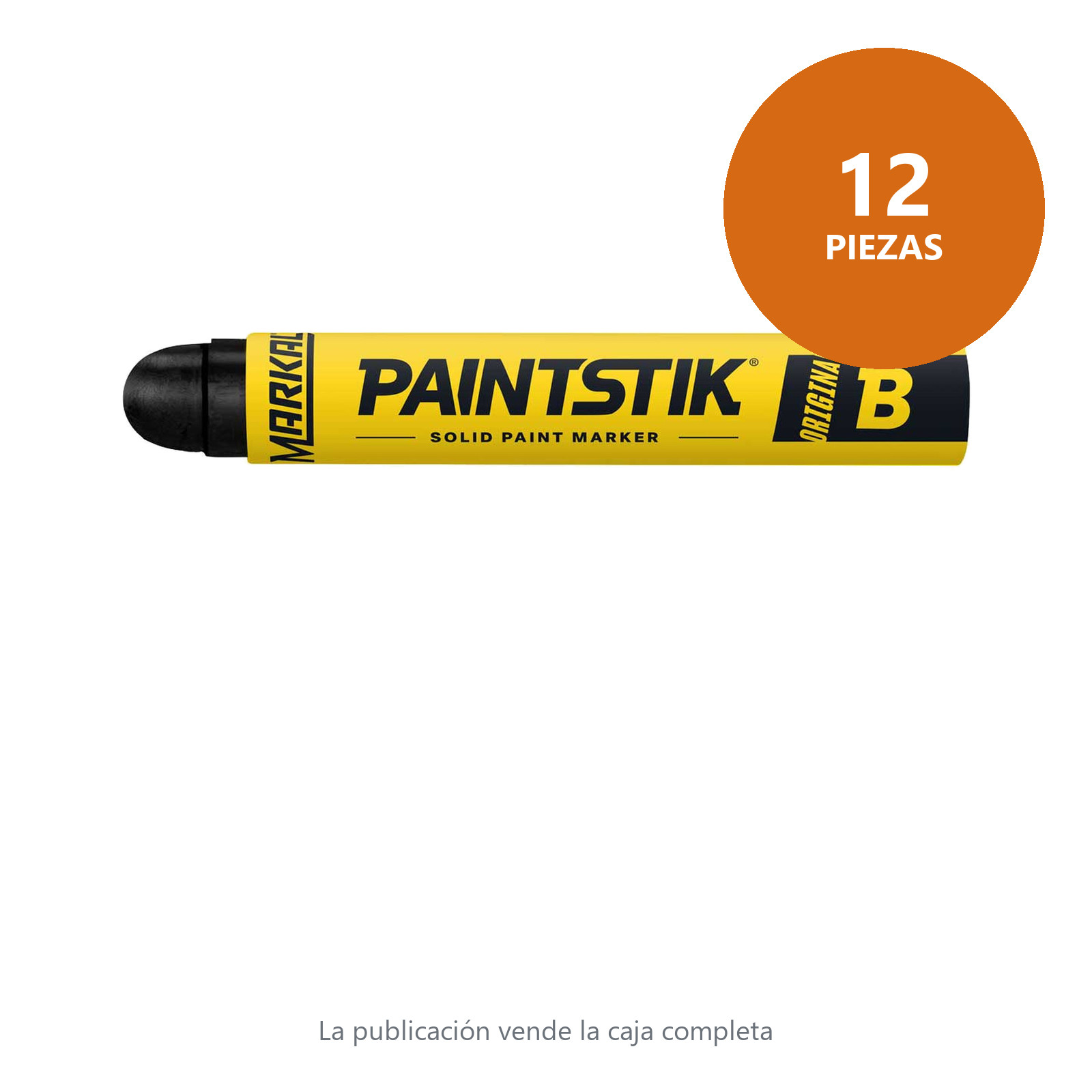 MARCADOR B PAINTSTIK NEGRO (CAJA C/12 - PRECIO X PZA) - Imagen 3