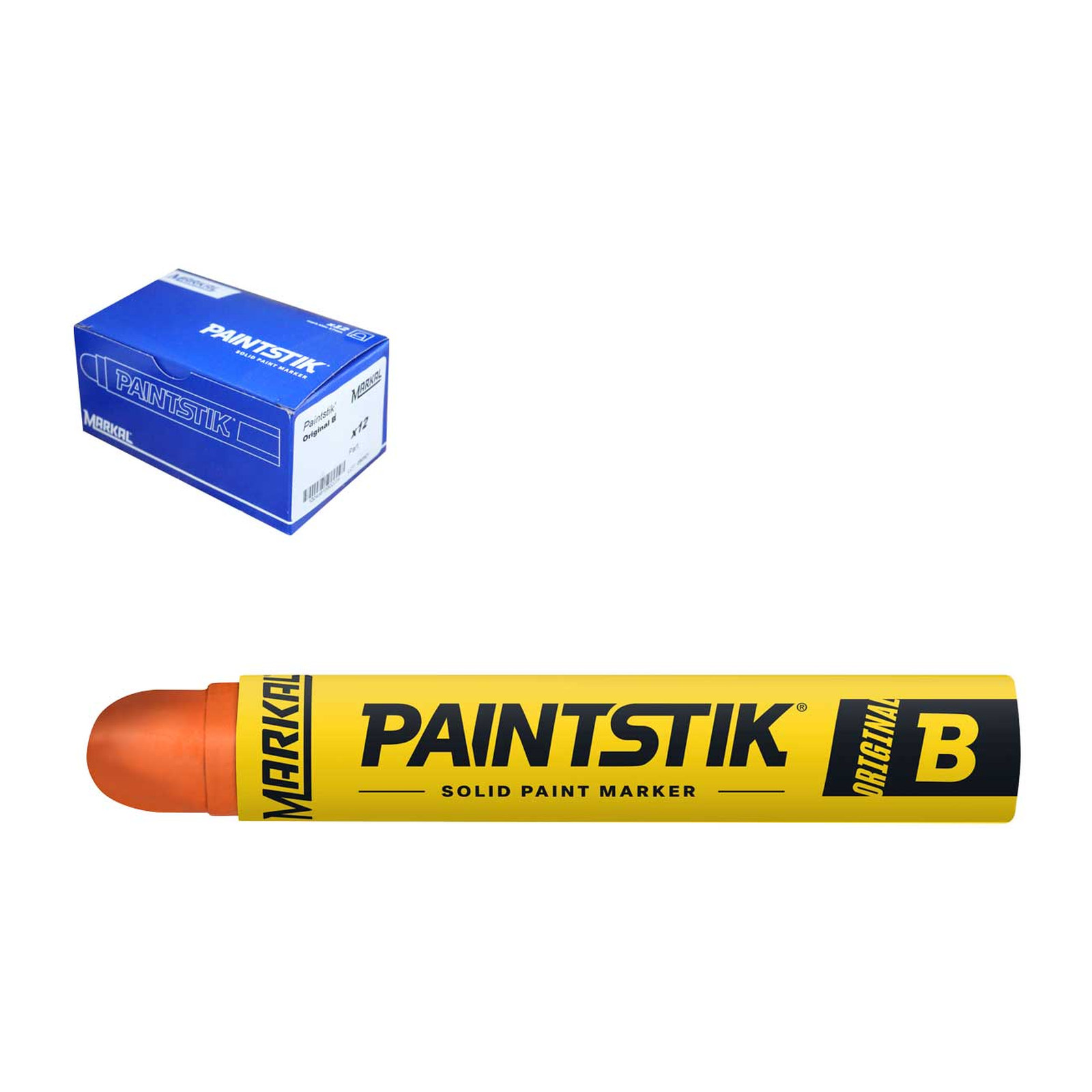 Marcador Paintstik Naranja Markal