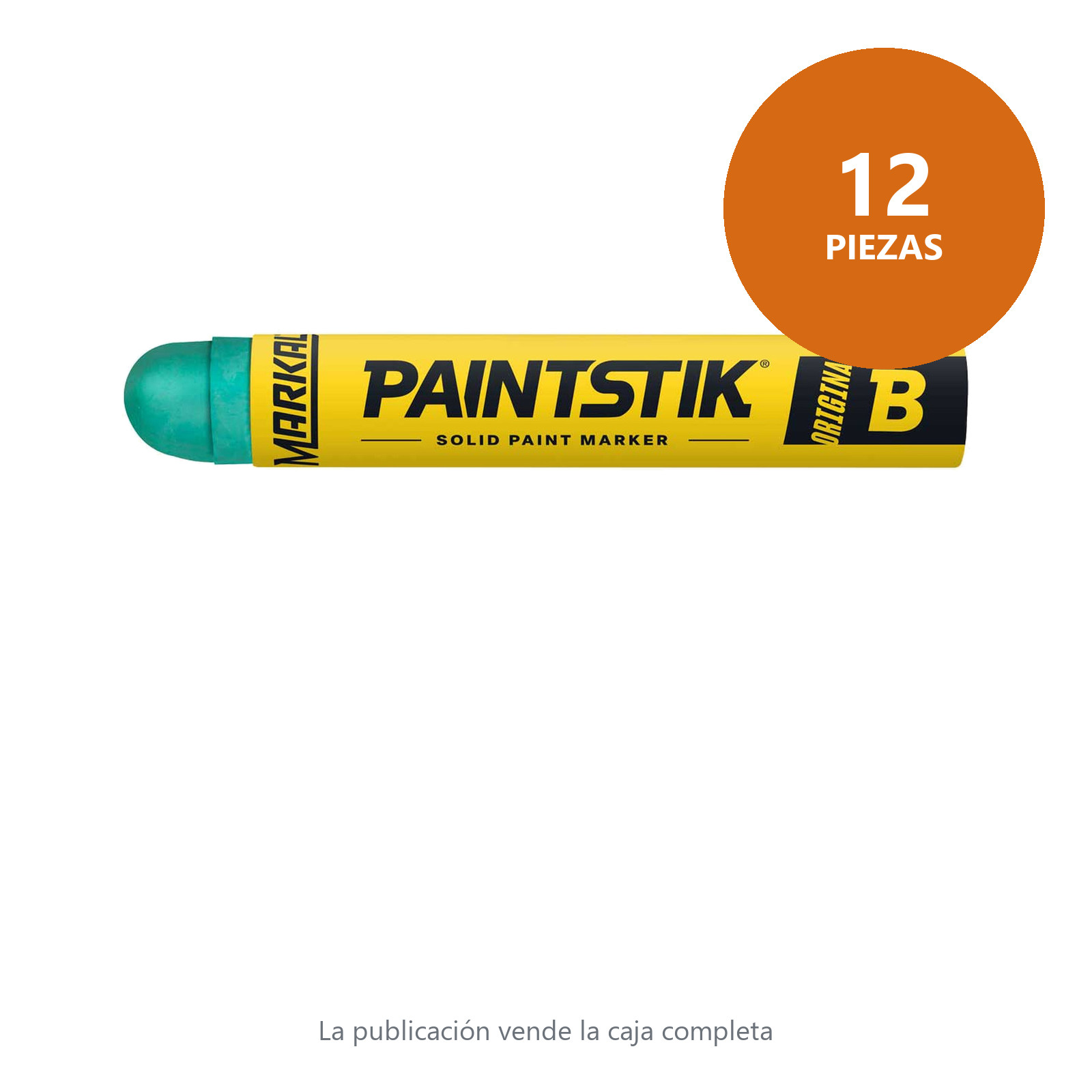 MARCADOR B PAINTSTIK VERDE (CAJA C/12 - PRECIO X PZA) - Imagen 3