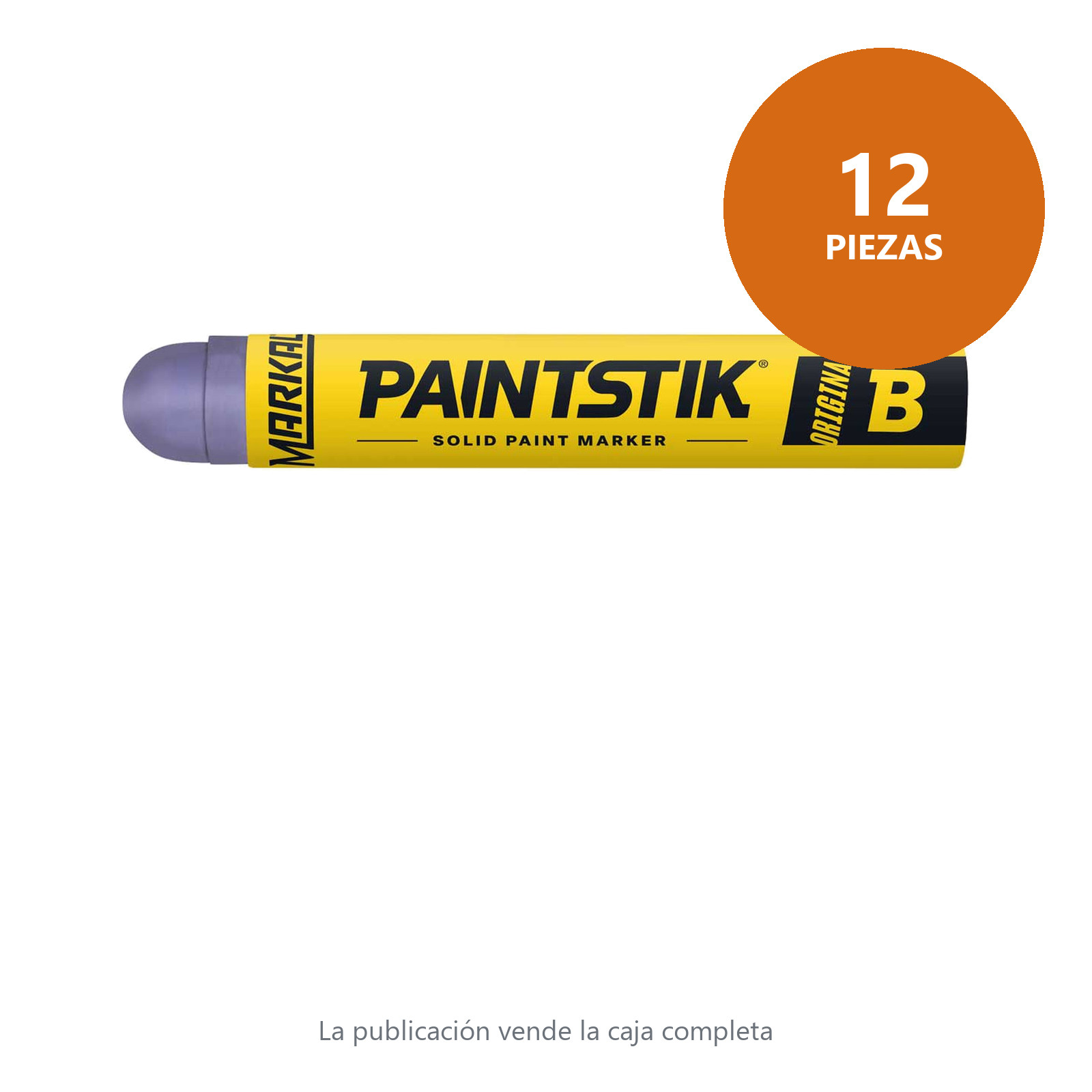 MARCADOR B PAINTSTIK PURPURA (CAJA C/12 - PRECIO X PZA) - Imagen 3