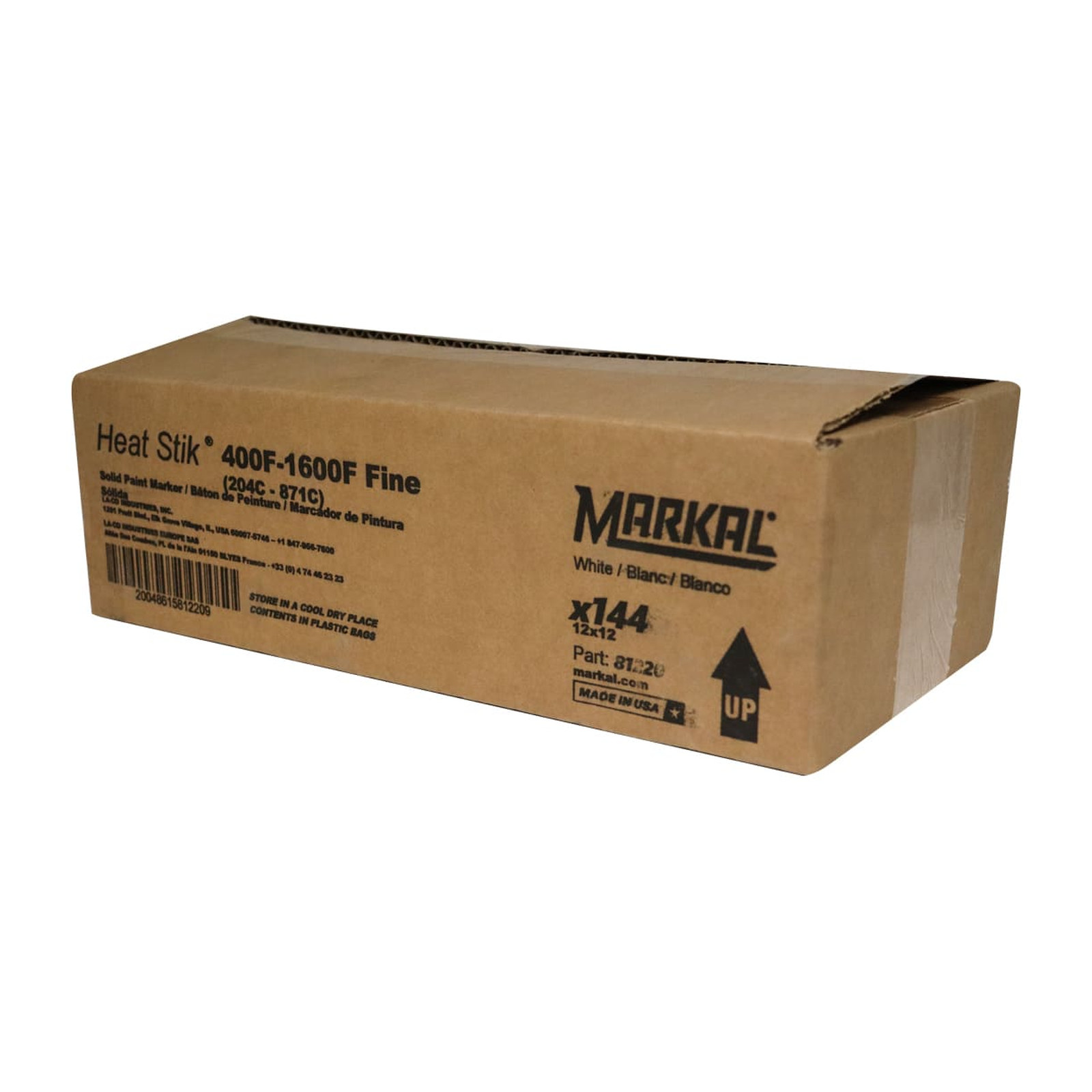 MARCADOR HT PAINSTICK BLANCO (CAJA C/144 - PRECIO X PZA) - Imagen 2