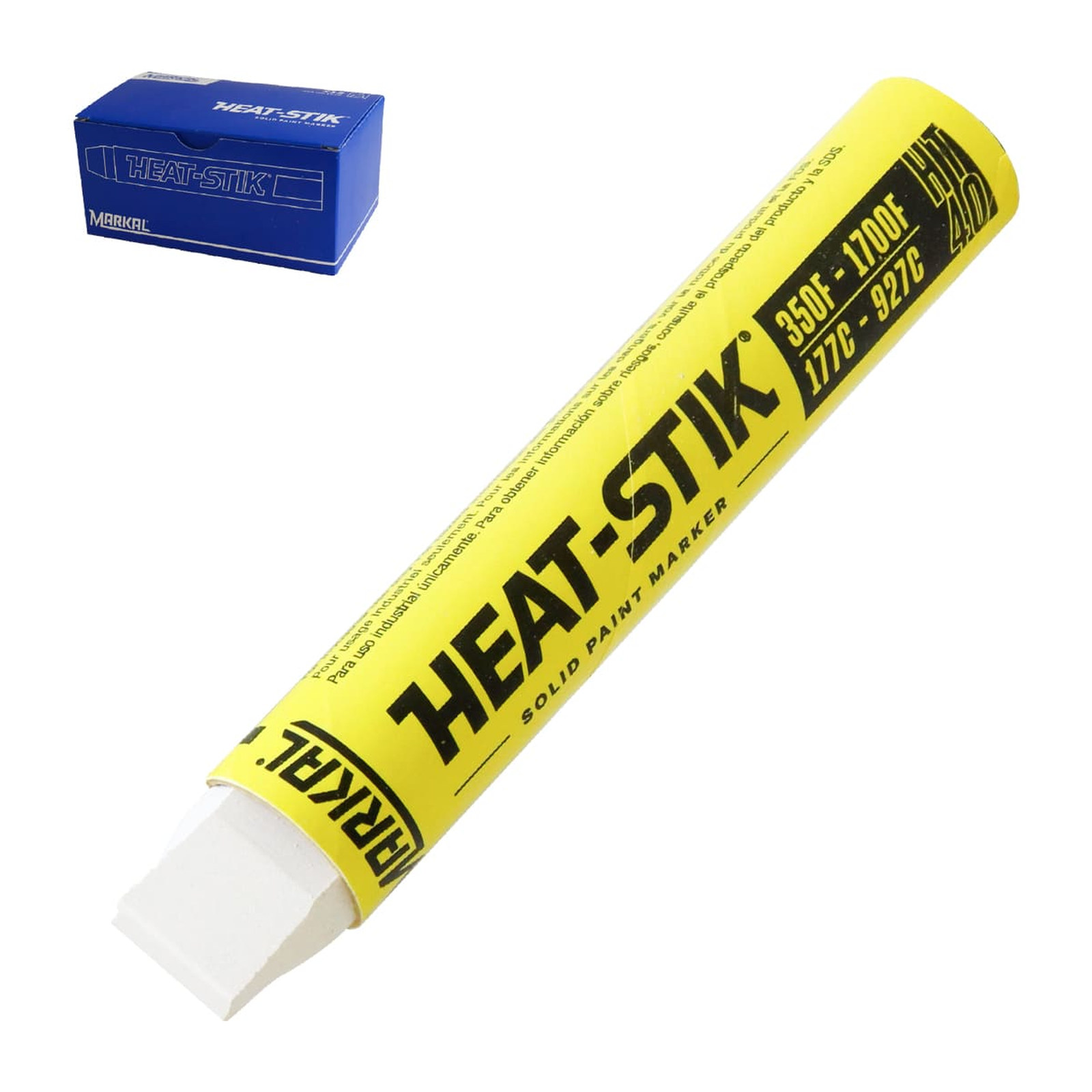 Marcador Paintstik King-Size HT40 Blanco Markal