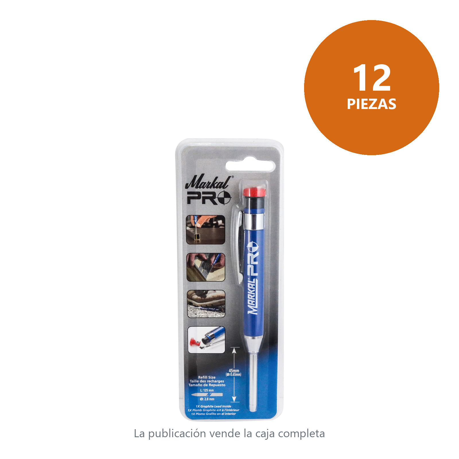 SOPORTE MARKAL PRO HOLDER C/1 MINA (CAJA C/12 - PRECIO X PZA) - Imagen 2