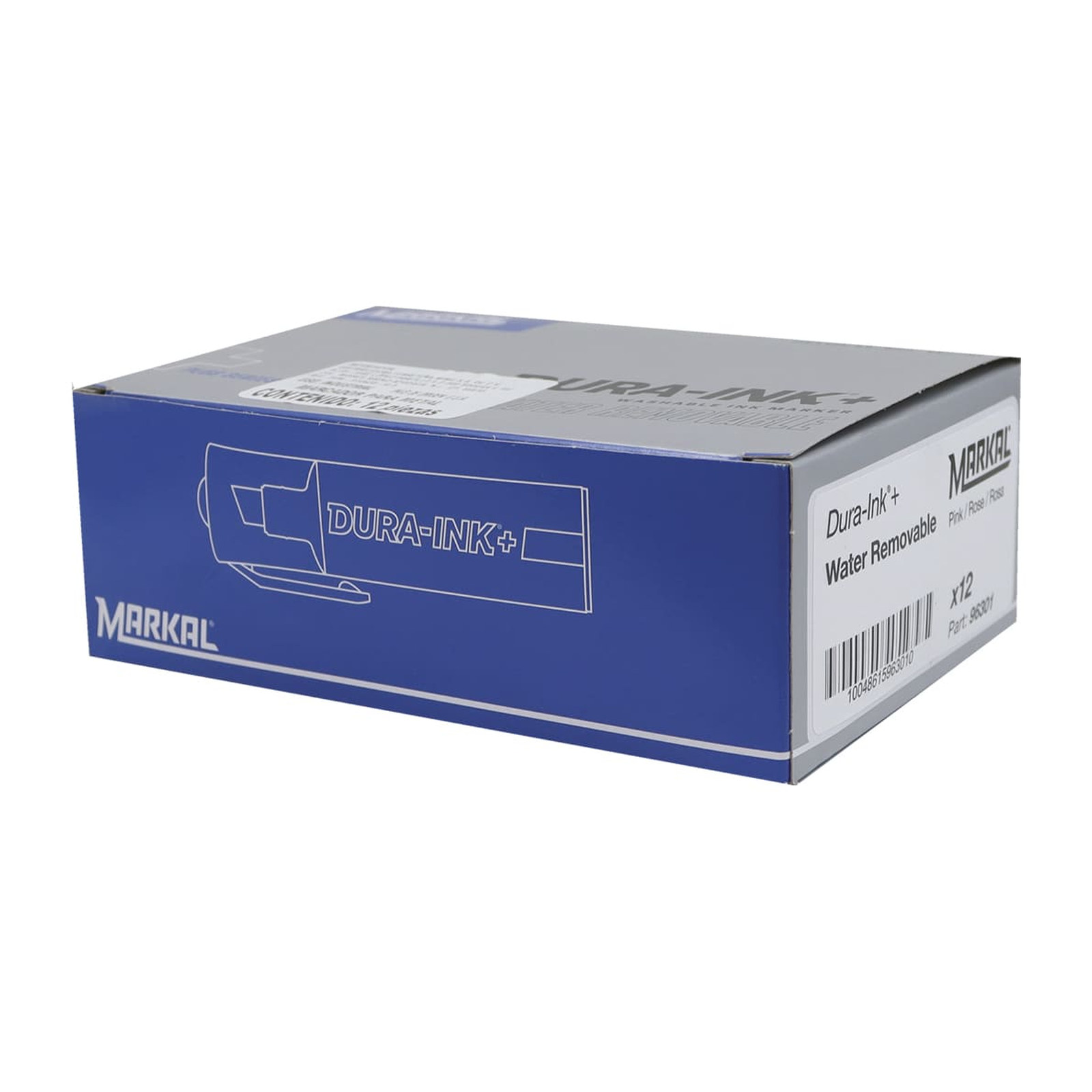 MARCADOR DURA INK WASHAWAY ROSA (CAJA C/12 - PRECIO X PZA) - Imagen 4