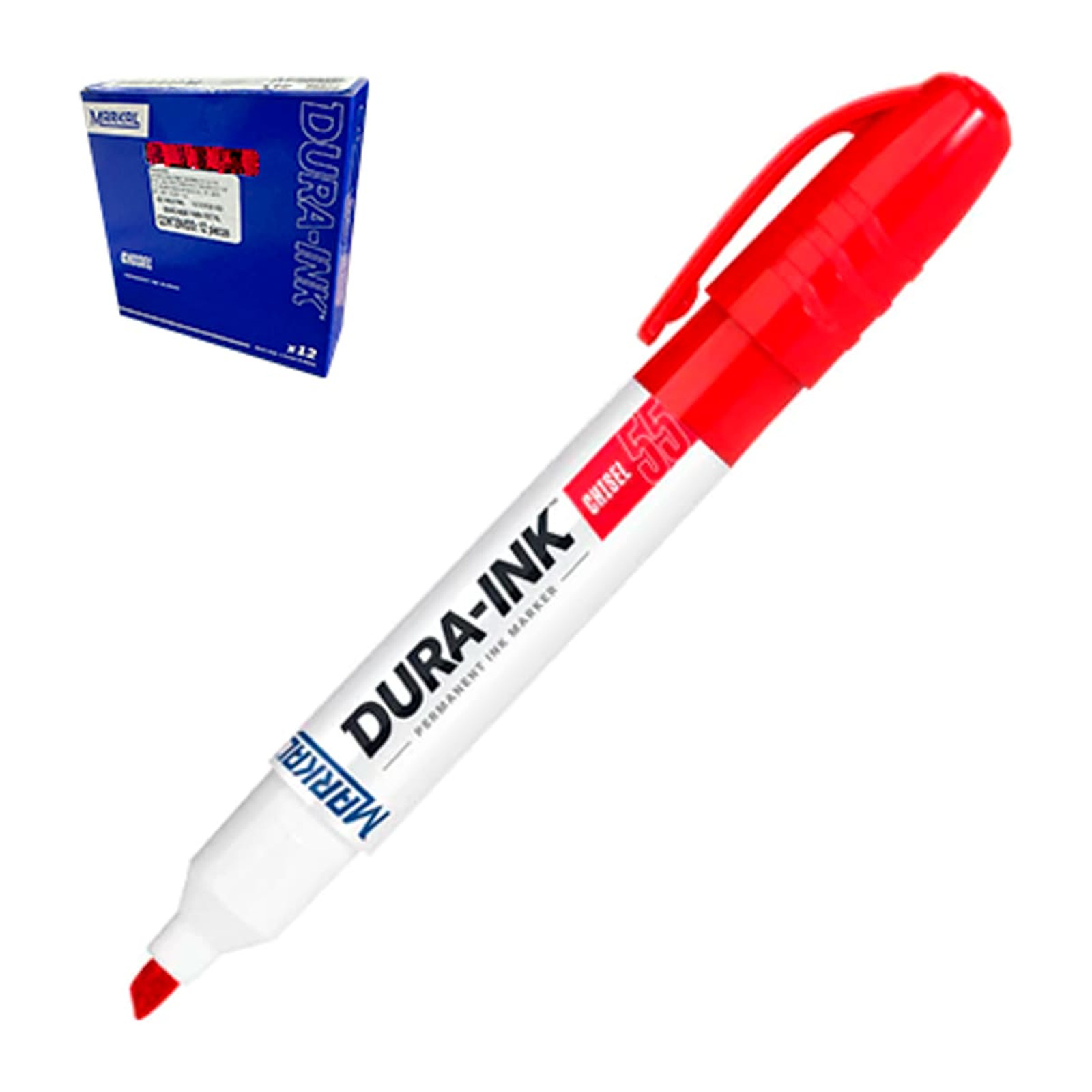 Marcador Permanente Rojo Markal 55