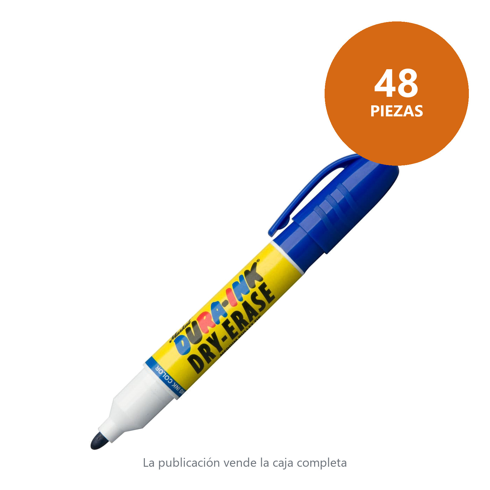 DURA INK DRY-ERASE MARKER BLUE (CAJA C/12 PZAS - PRECIO X PIEZA) - Imagen 2