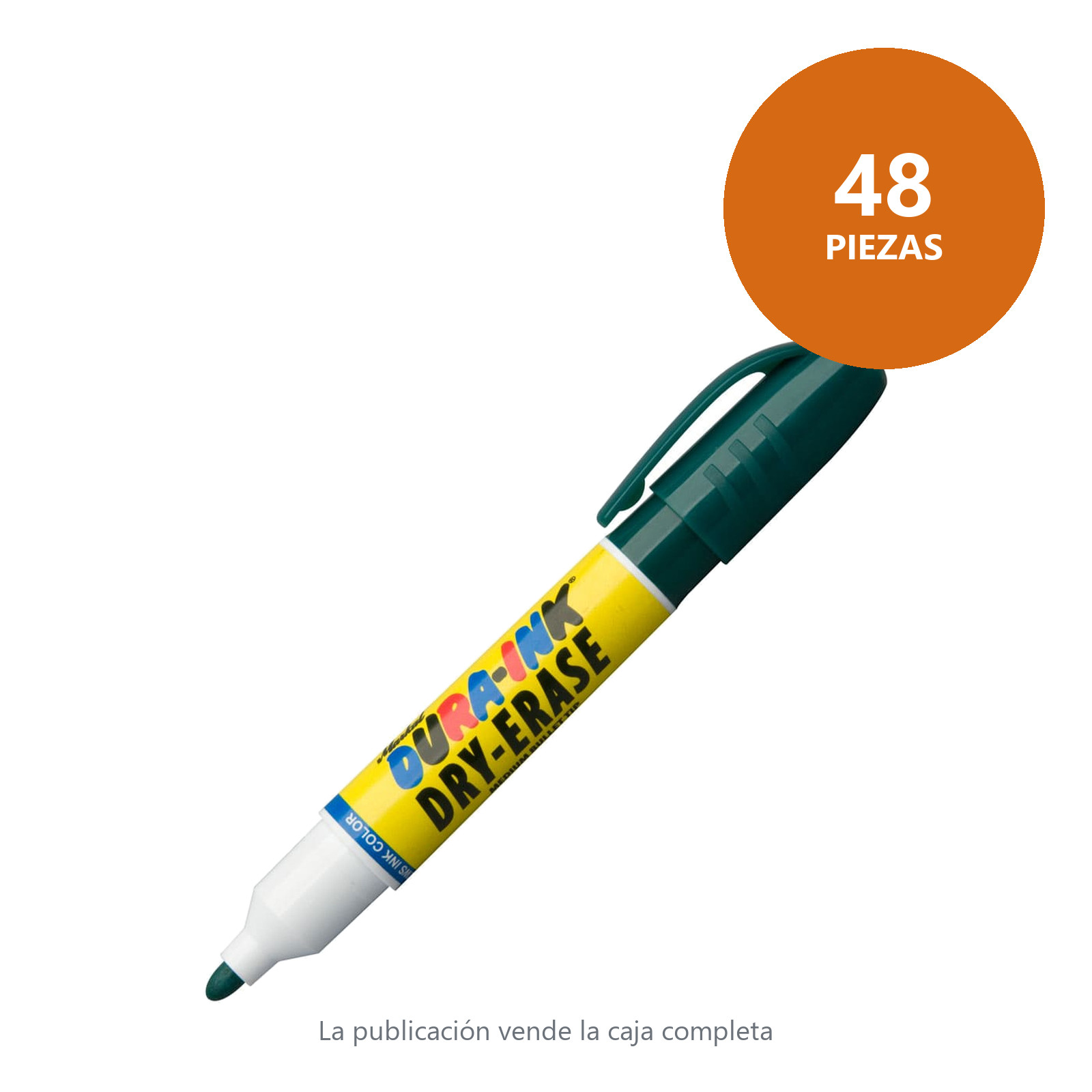DURA INK DRY-ERASE MARKER GREEN (CAJA C/48 - PRECIO X PZA) - Imagen 2