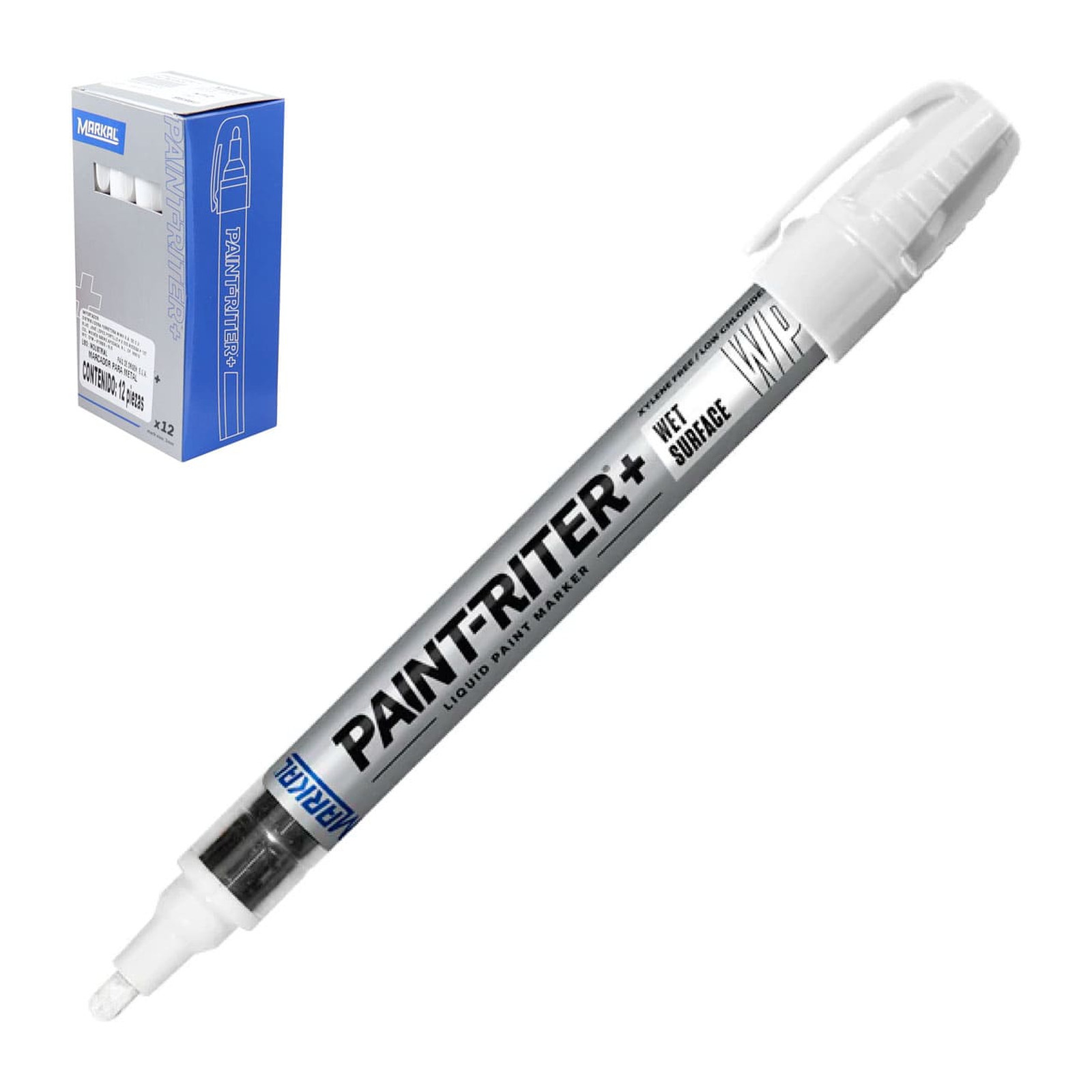 Marcador de Pintura Markal Proline Blanco