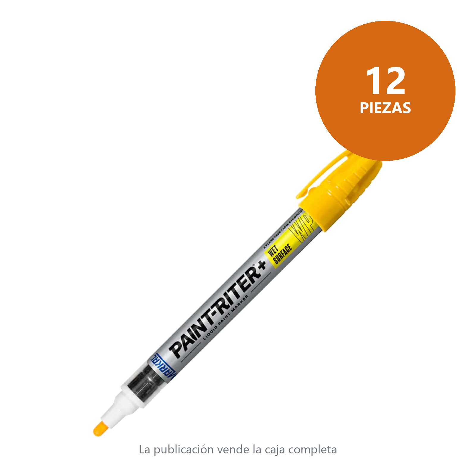 MARCADOR WP PROLINE AMARILLO (CAJA C/12 - PRECIO X PZA) - Imagen 2