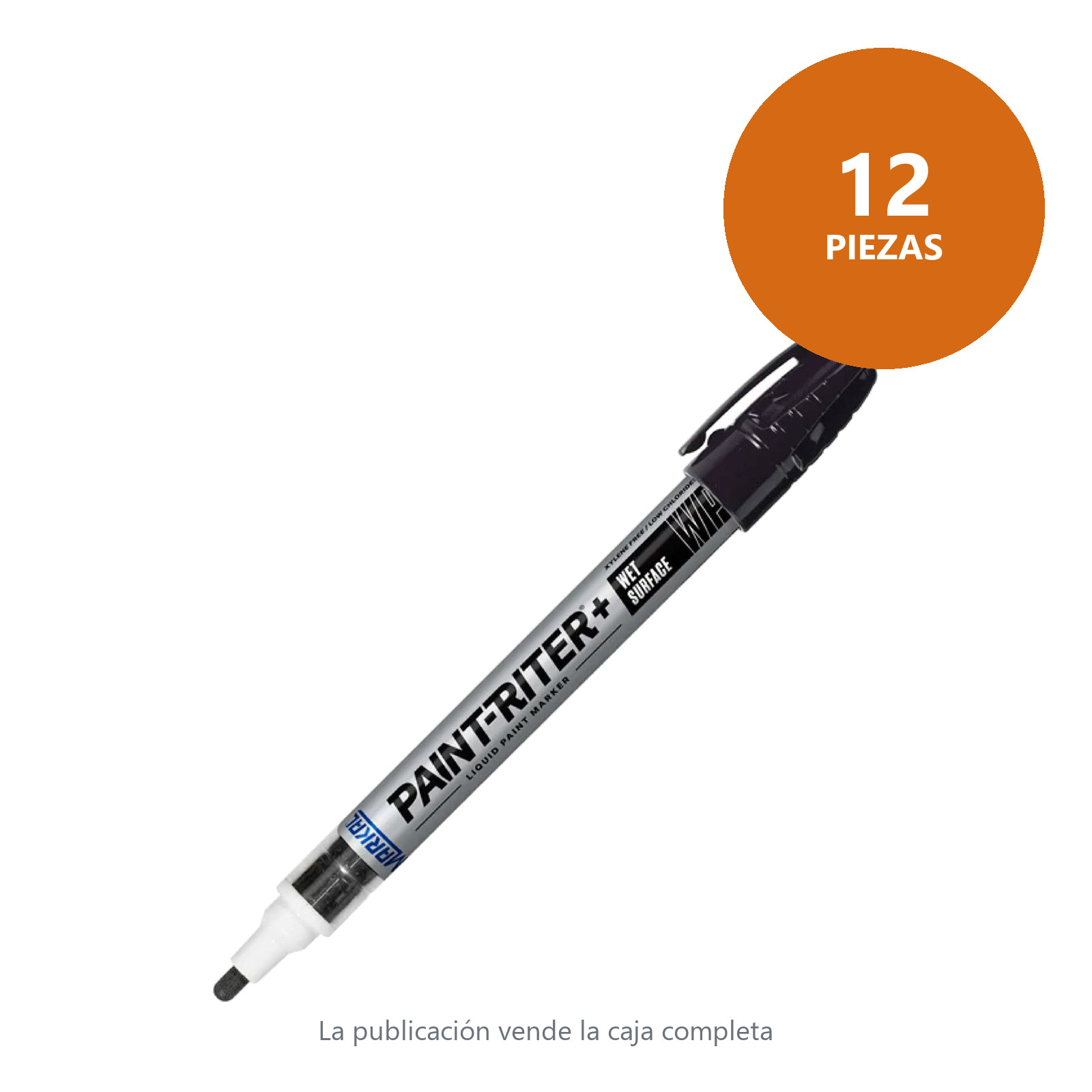 MARCADOR WP PROLINE NEGRO (CAJA C/12 - PRECIO X PZA) - Imagen 2