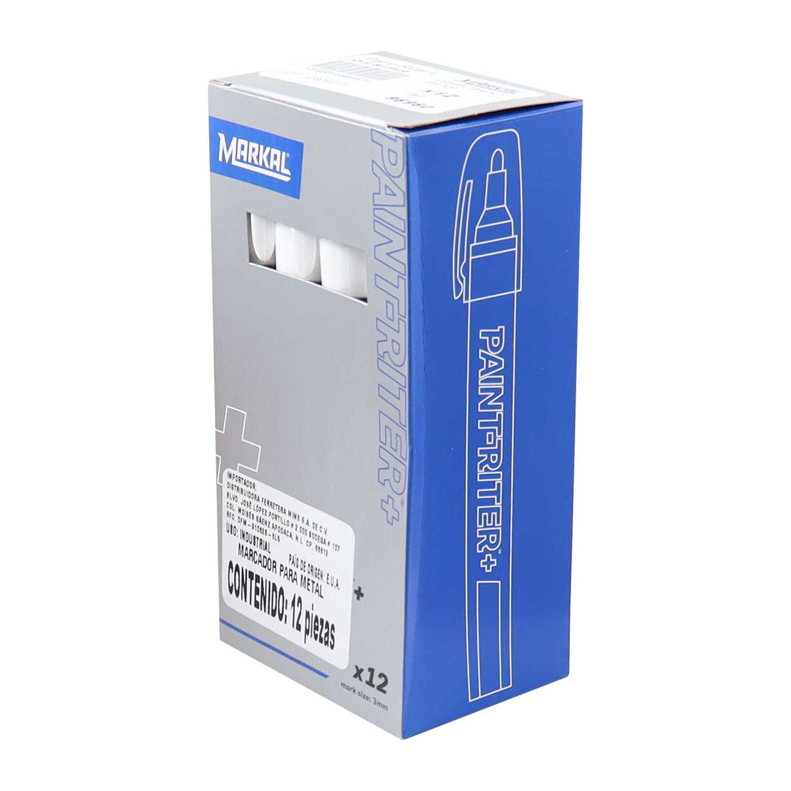 MARCADOR HP PROLINE BLANCO (CAJA C/12 - PRECIO X PZA) - Imagen 2