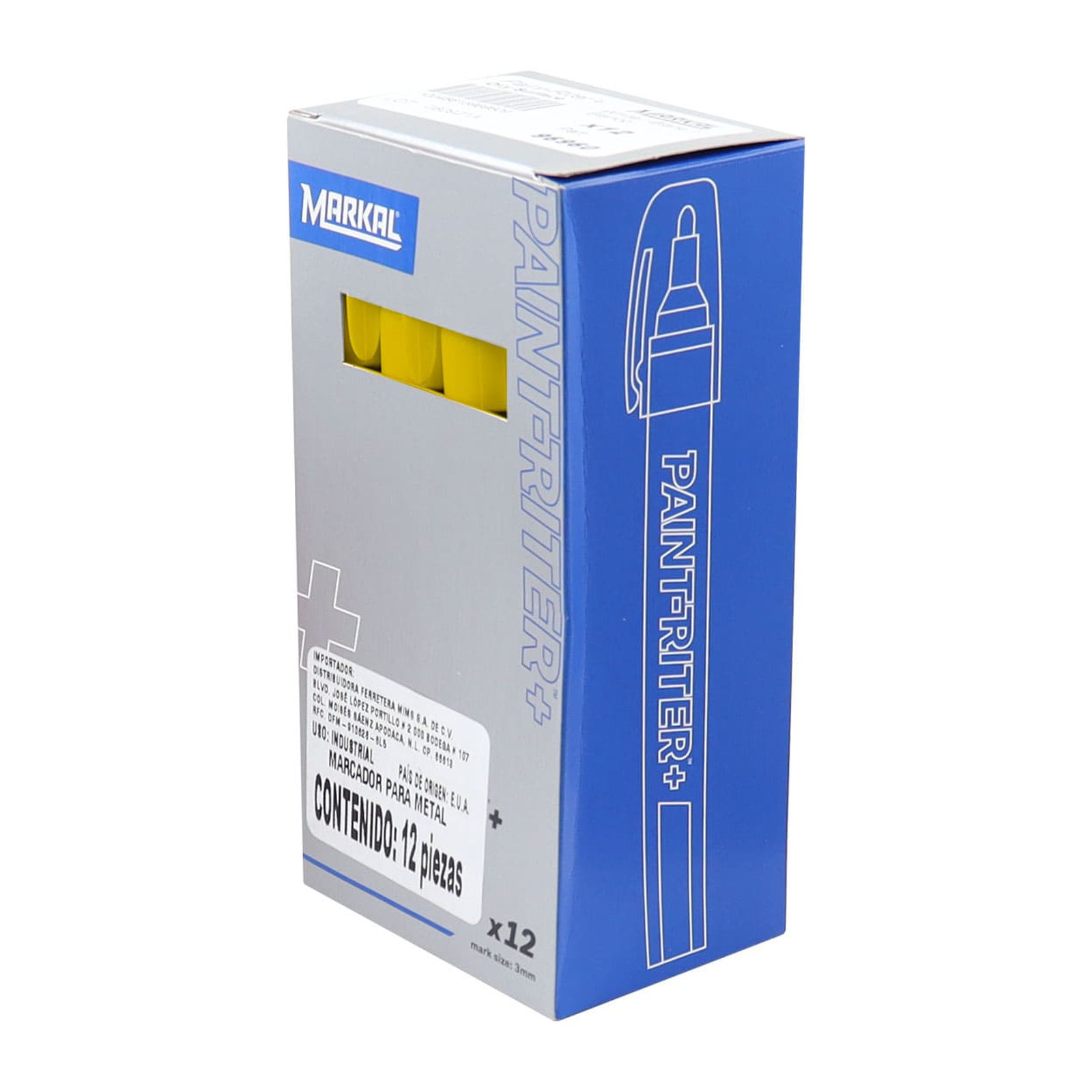 MARCADOR HP PROLINE AMARILLO (CAJA C/12 - PRECIO X PZA) - Imagen 2