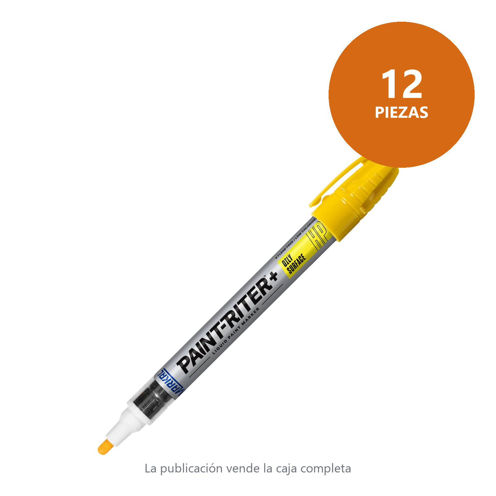 MARCADOR HP PROLINE AMARILLO (CAJA C/12 - PRECIO X PZA) - Imagen 3