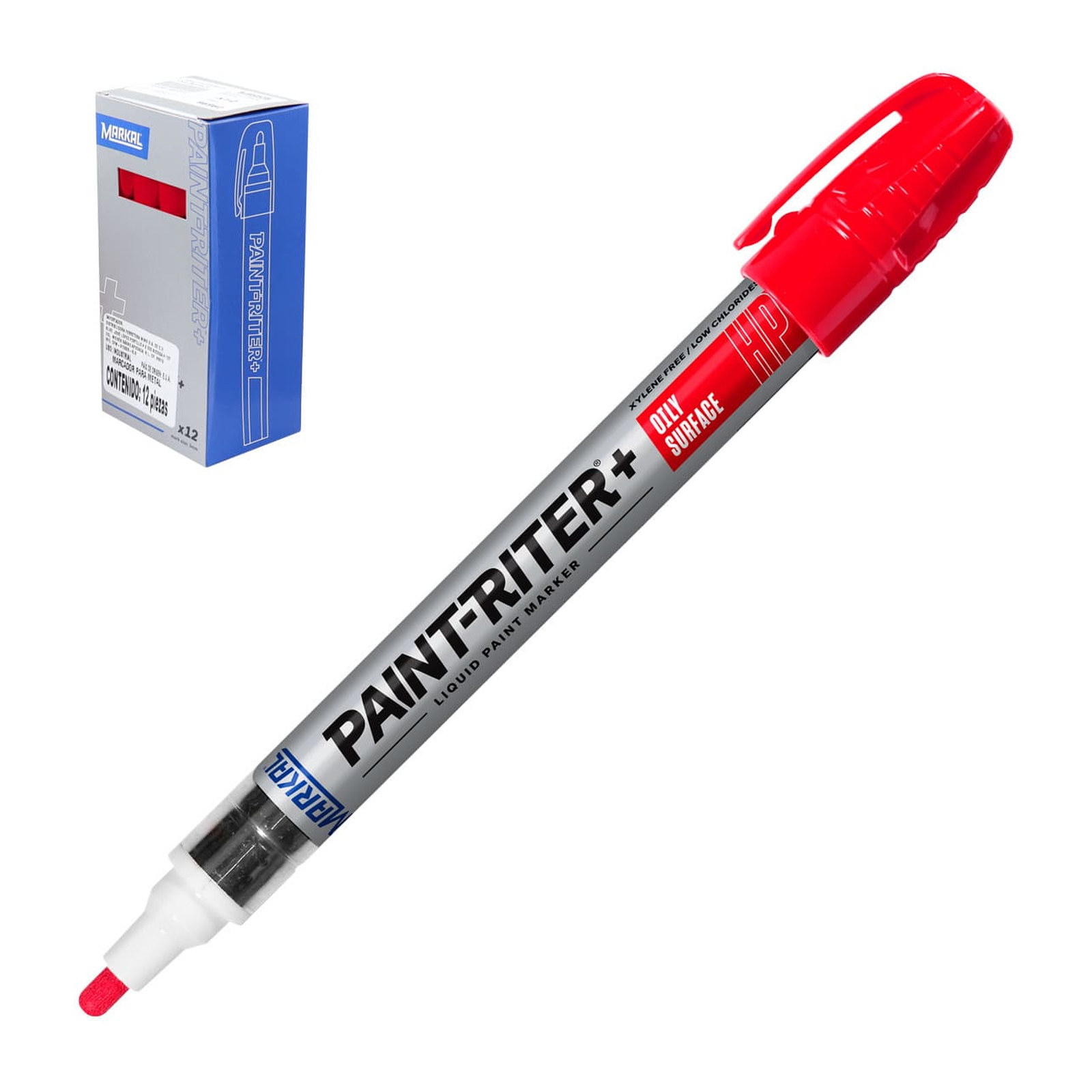 Marcador de Pintura HP Proline Rojo Markal