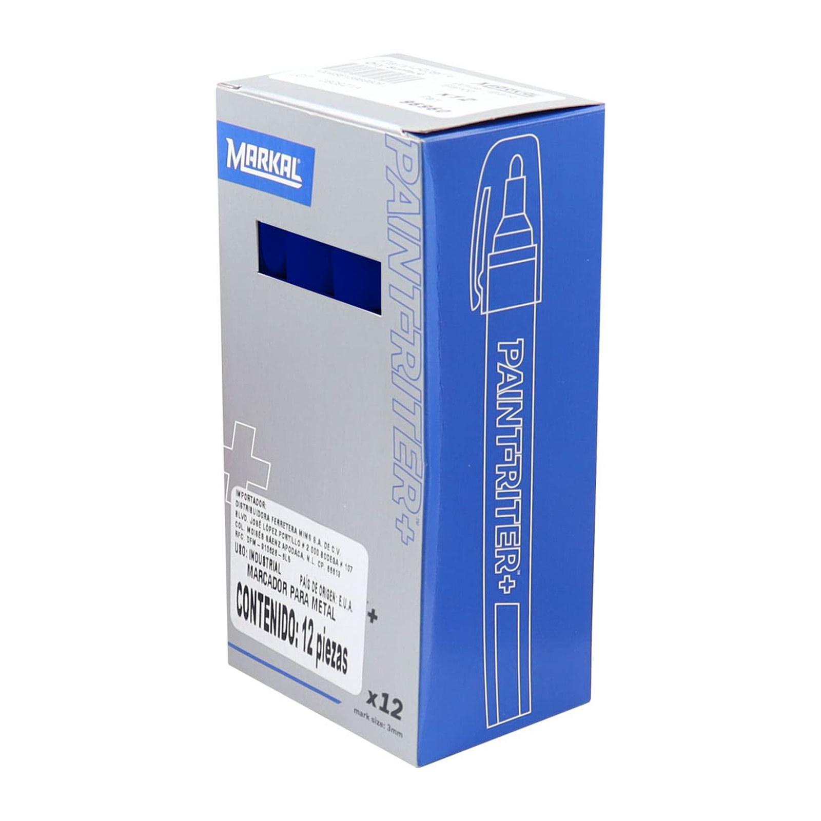 MARCADOR HP PROLINE AZUL (CAJA C/12 - PRECIO X PZA) - Imagen 2