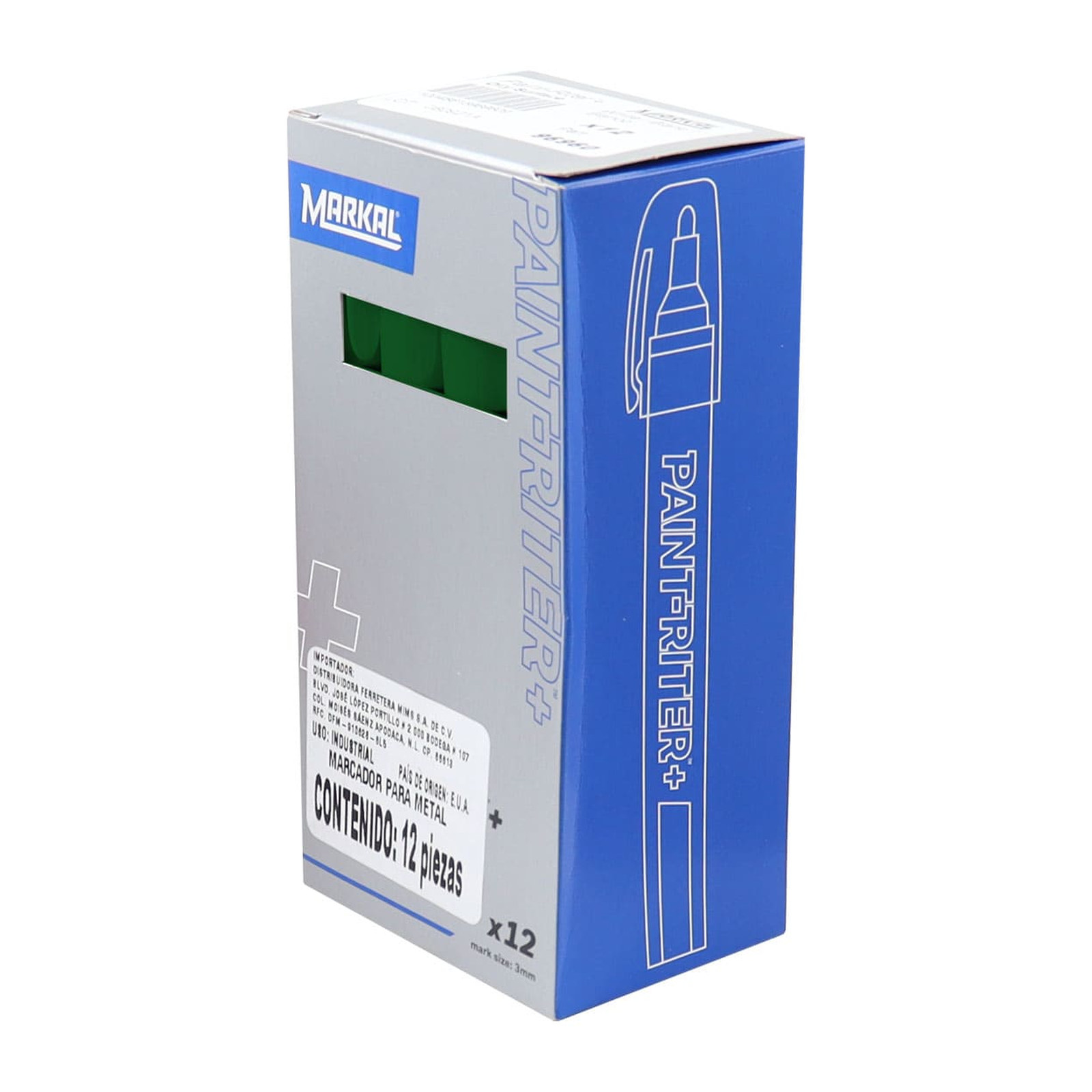 MARCADOR HP PROLINE VERDE (CAJA C/12 - PRECIO X PZA) - Imagen 2