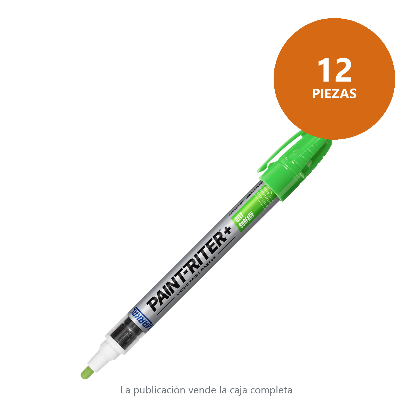 MARCADOR HP PROLINE VERDE CLARO (CAJA C/12 - PRECIO X PZA) - Imagen 3