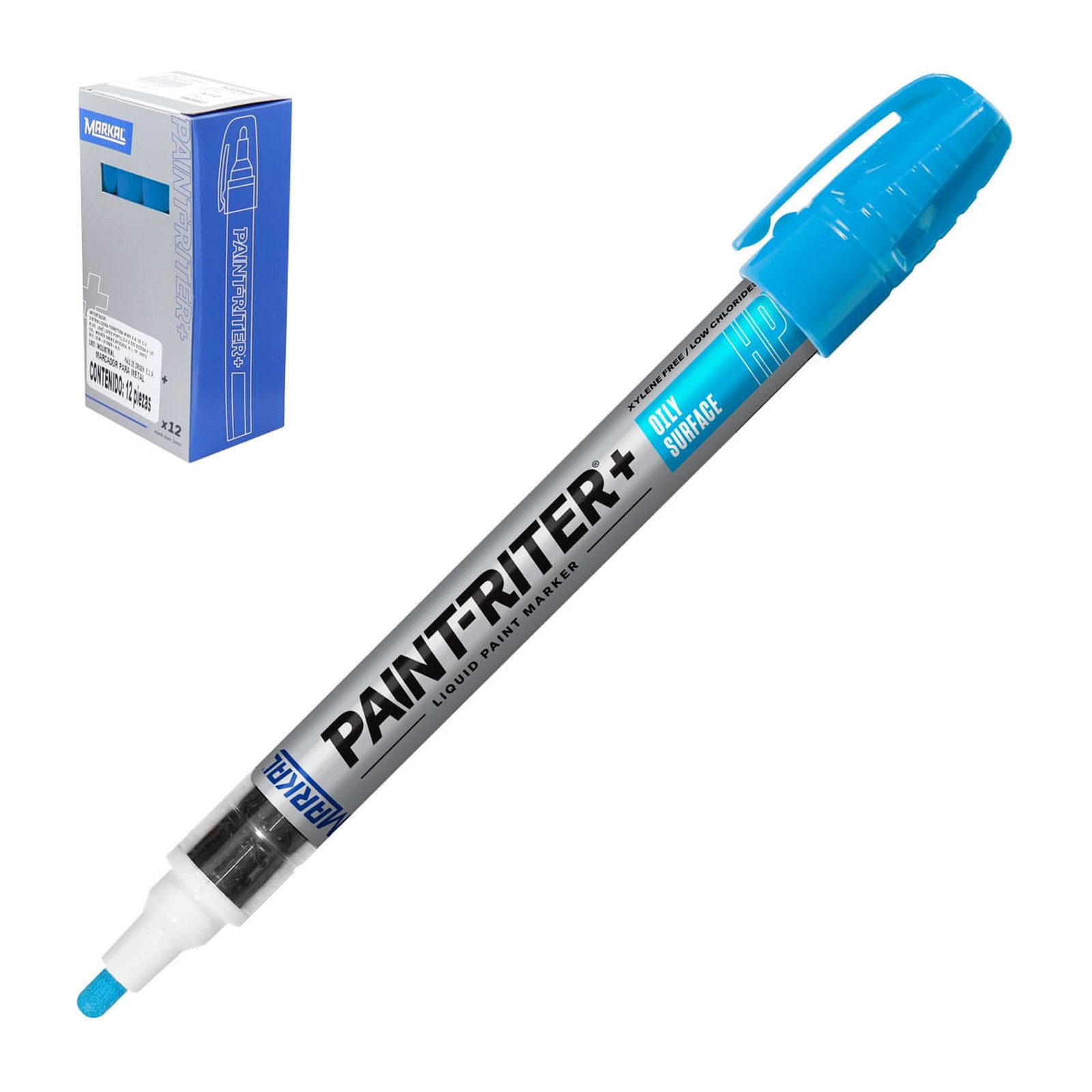 Marcador de Pintura HP Pro-Line Azul Claro Markal