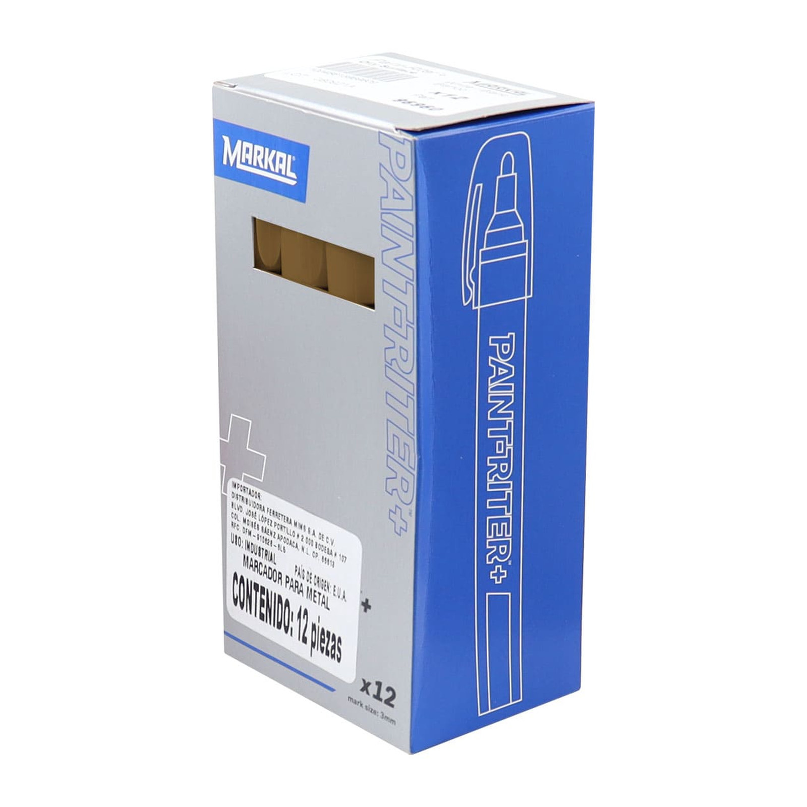 MARCADOR HP PROLINE DORADO (CAJA C/12 - PRECIO X PZA) - Imagen 2