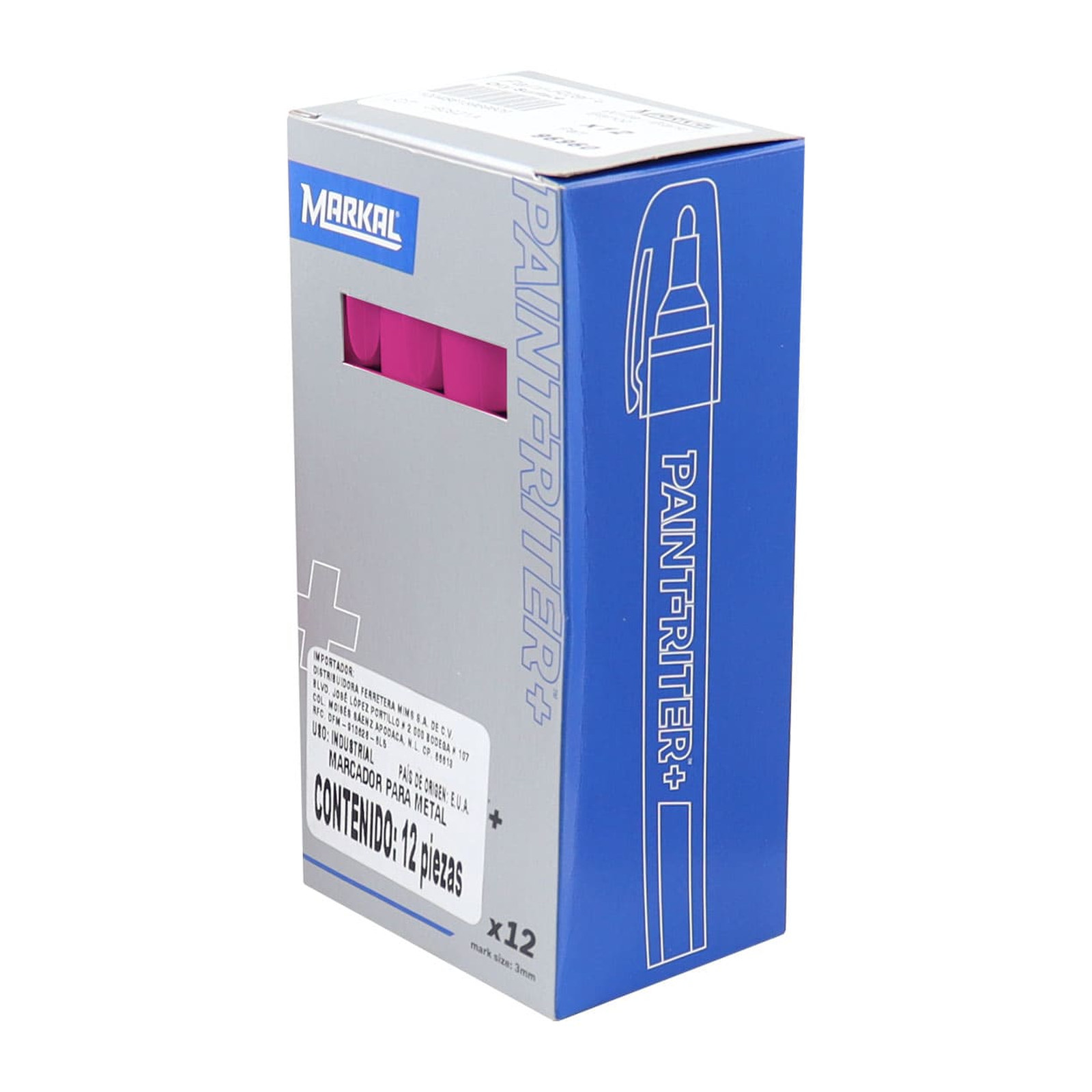 MARCADOR HP PROLINE ROSA (CAJA C/12 - PRECIO X PZA) - Imagen 2