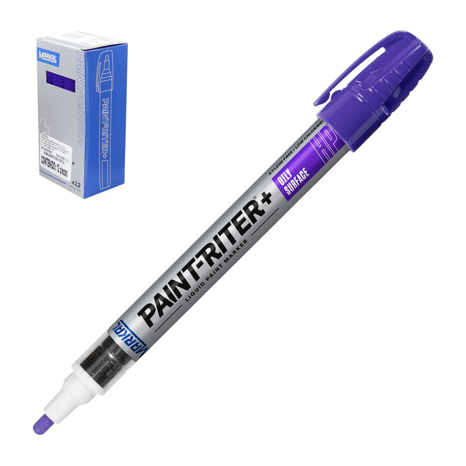 Marcador de Pintura HP ProLine Morado Markal