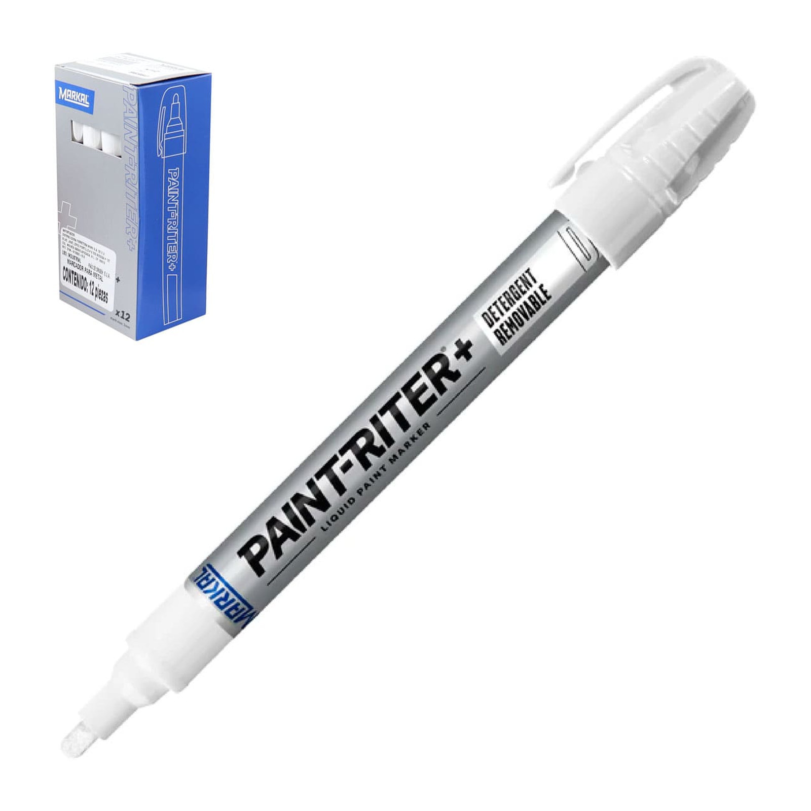 Marcador de Pintura Markal Prowash-D Blanco