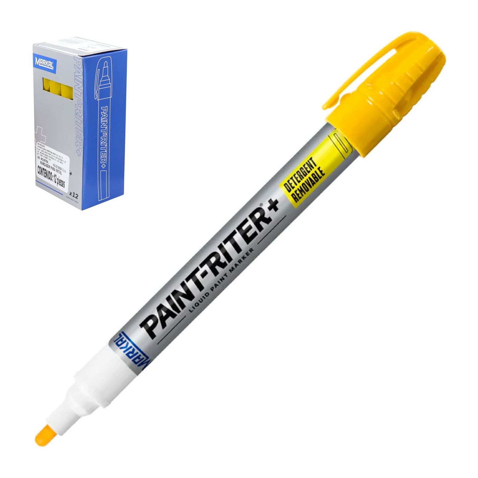 Marcador de Pintura Markal Prowash-D Amarillo