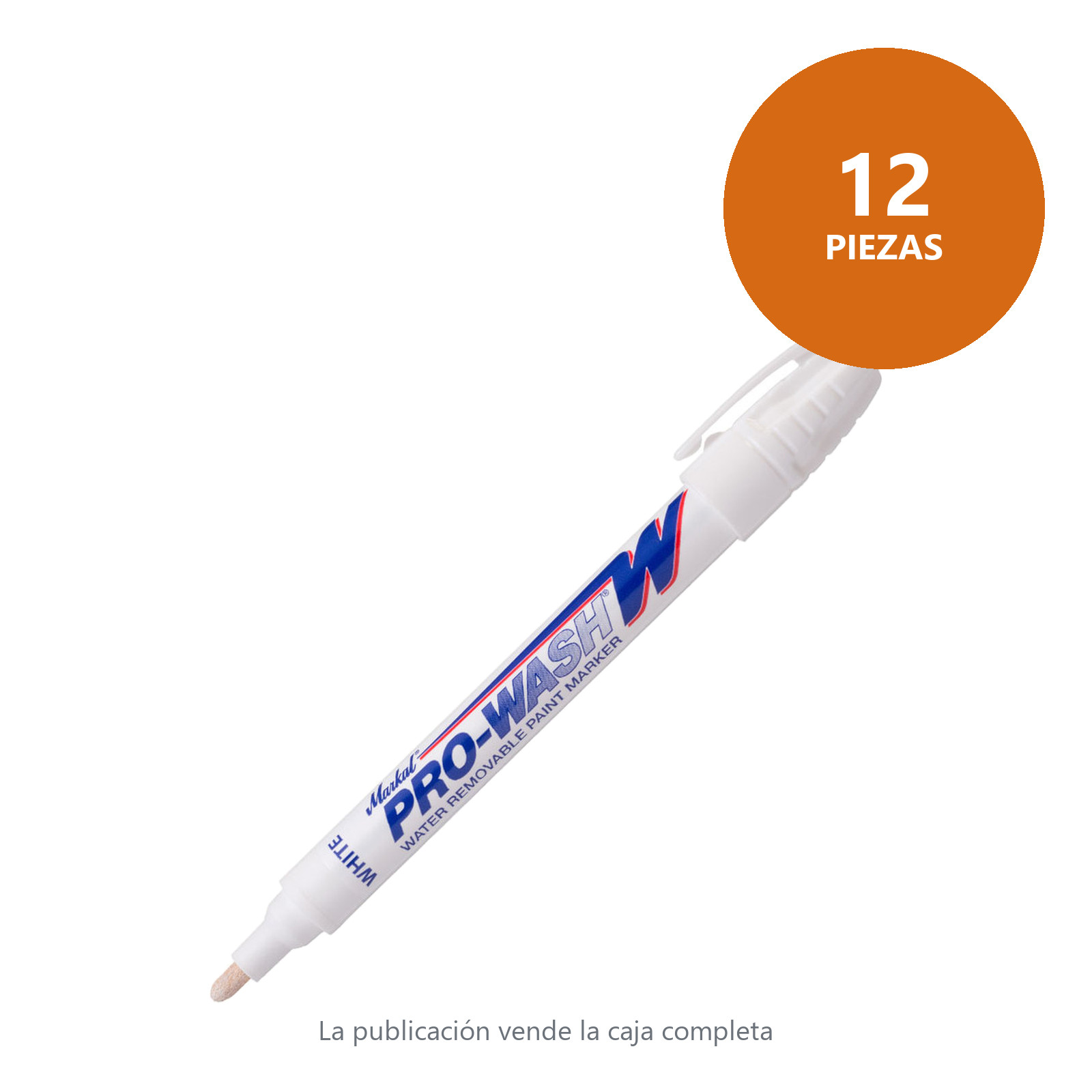 PROWASH-W BLANCO (CAJA C/12 - PRECIO X PZA) - Imagen 2