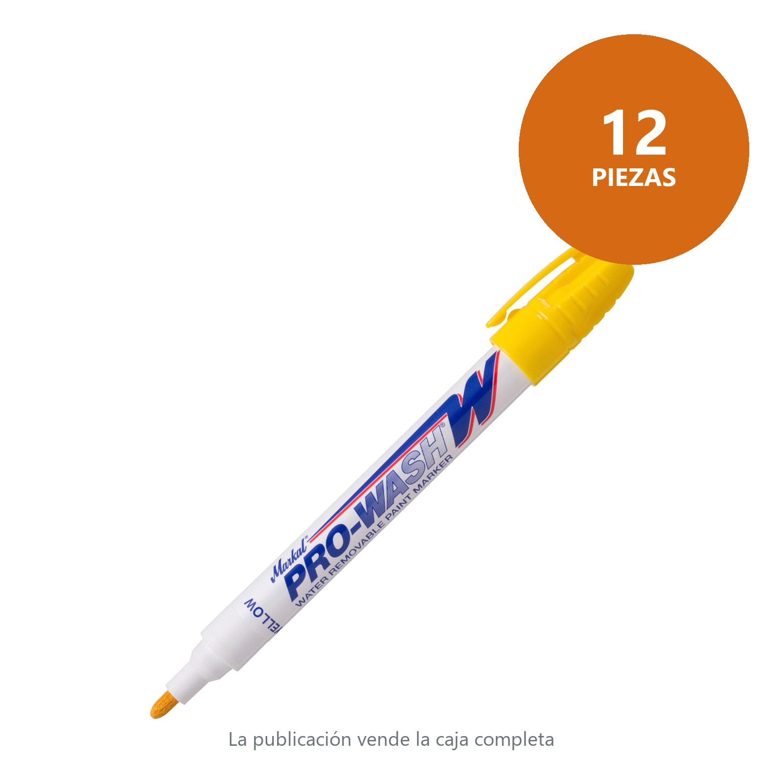 PROWASH-W AMARILLO (CAJA C/12 - PRECIO X PZA) - Imagen 2