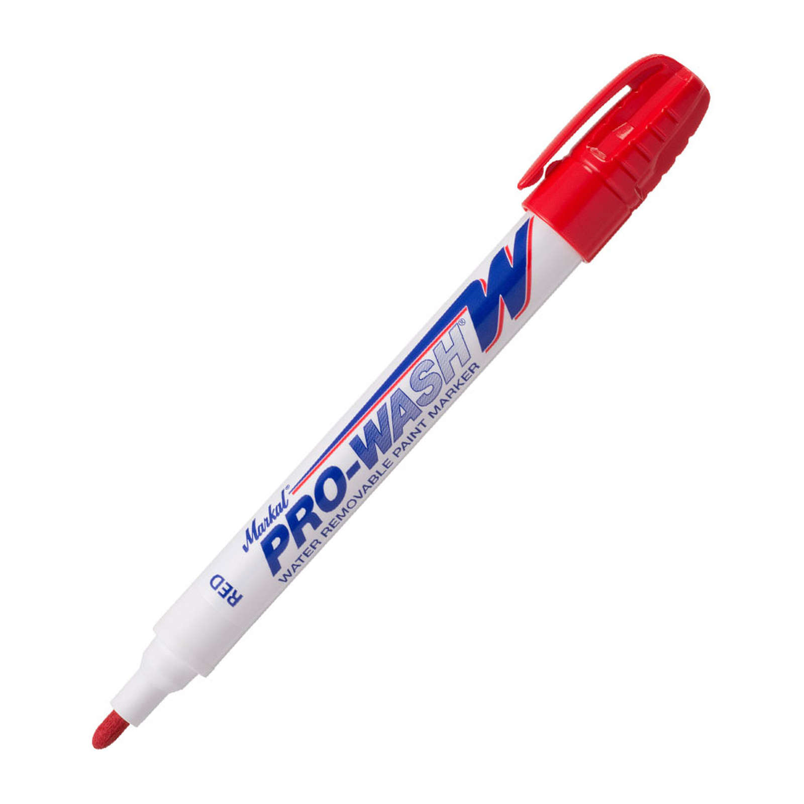 Marcador de Pintura Markal Prowash-W Rojo