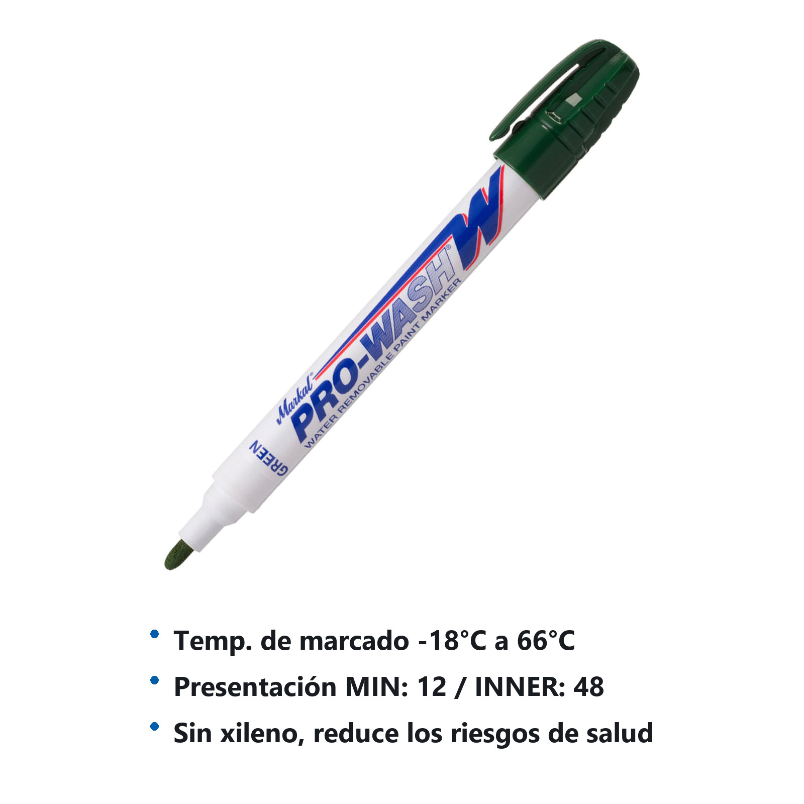 PROWASH-W VERDE (CAJA C/12 - PRECIO X PZA) - Imagen 3