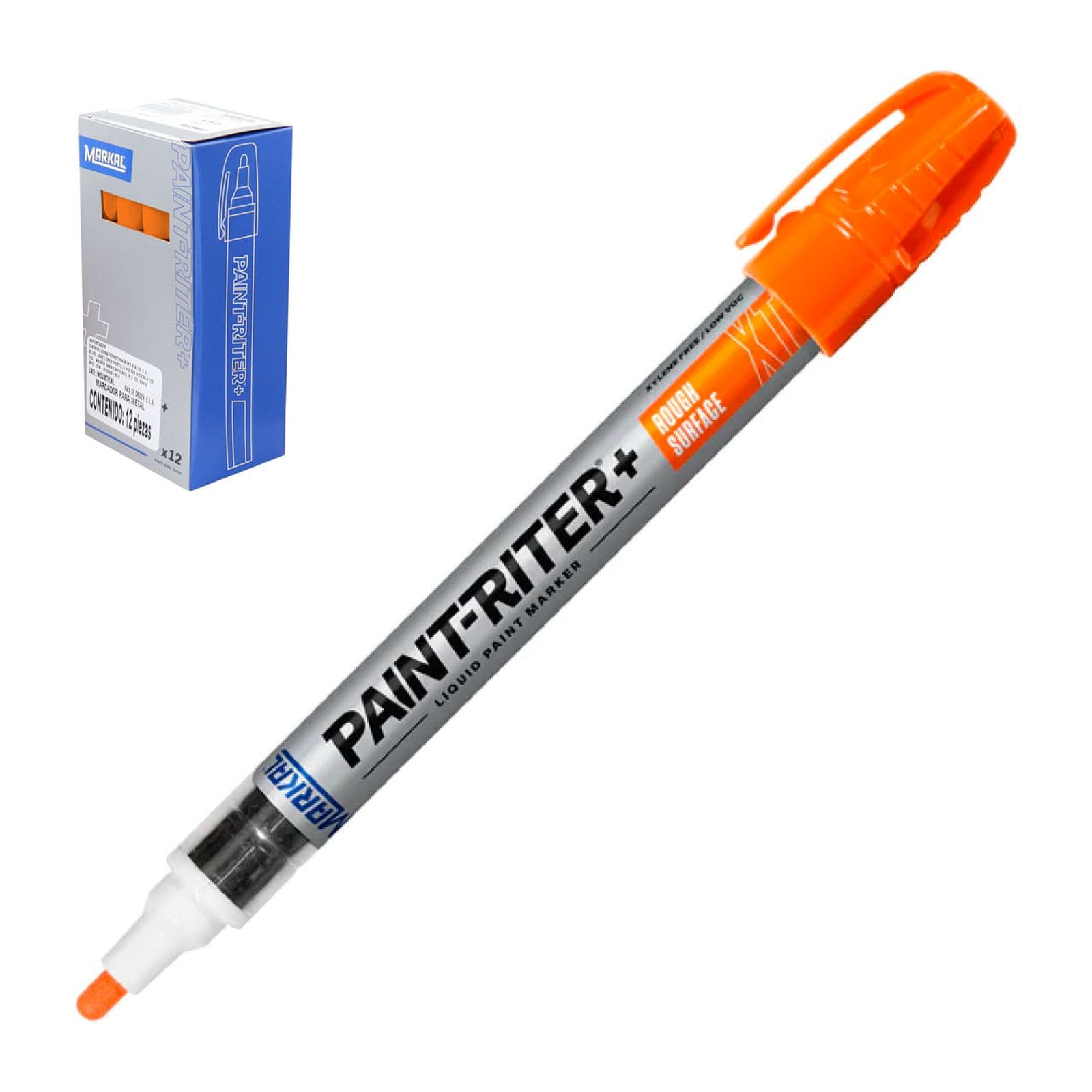 Marcador Industrial Markal XT Proline Naranja