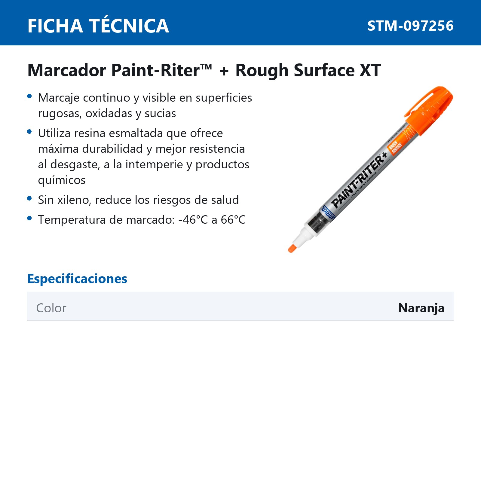 MARCADOR XT PROLINE NARANJA (CAJA C/12 - PRECIO X PZA) - Imagen 3