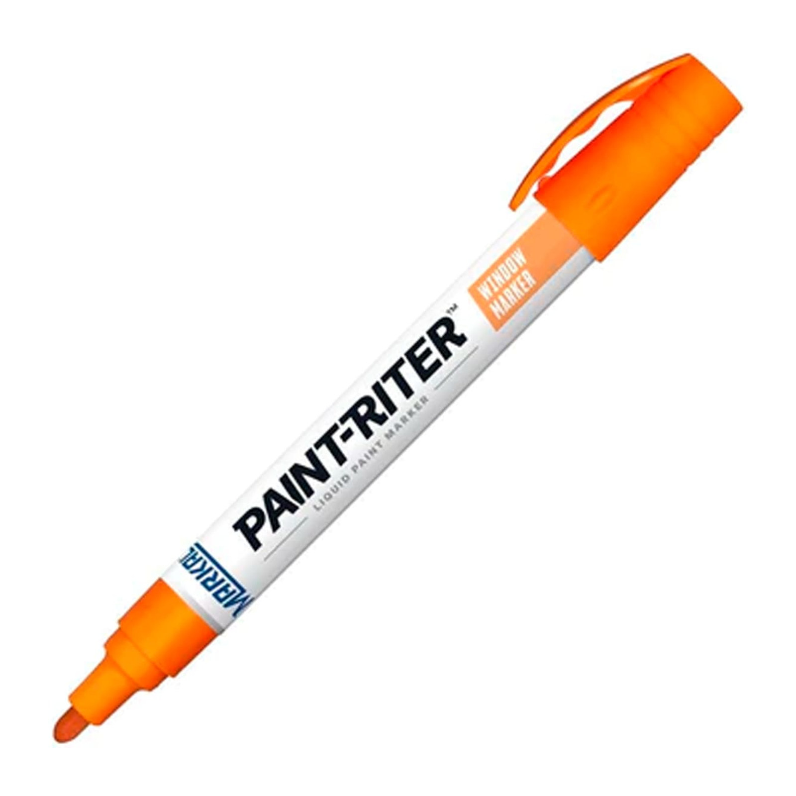 Marcador de Pintura MARKAL Paint Riter para Vidrio Color Naranja