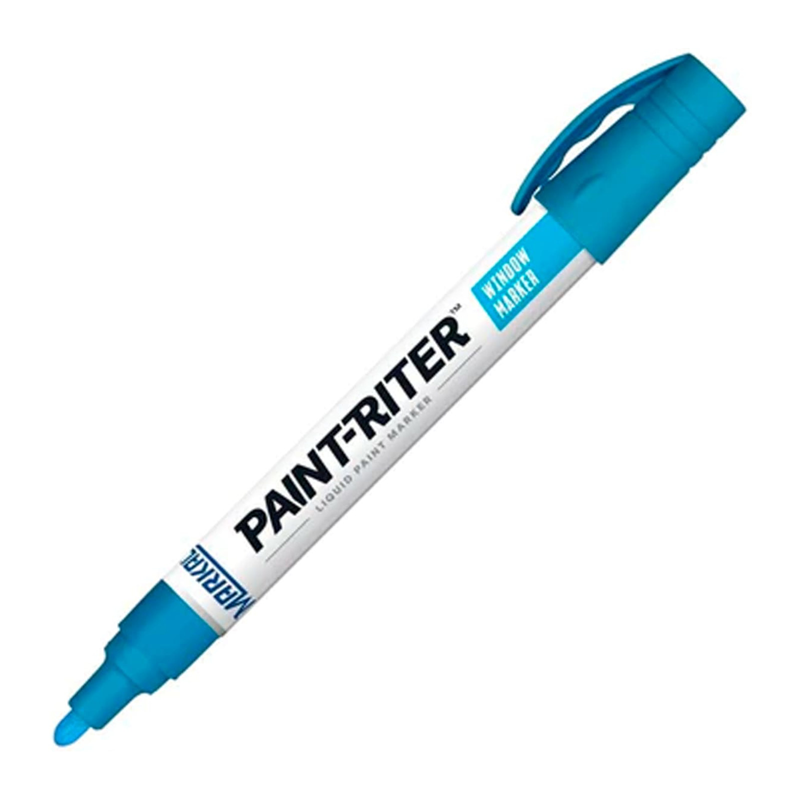 Marcador Markal Paint-Riter para Vidrio Color Azul