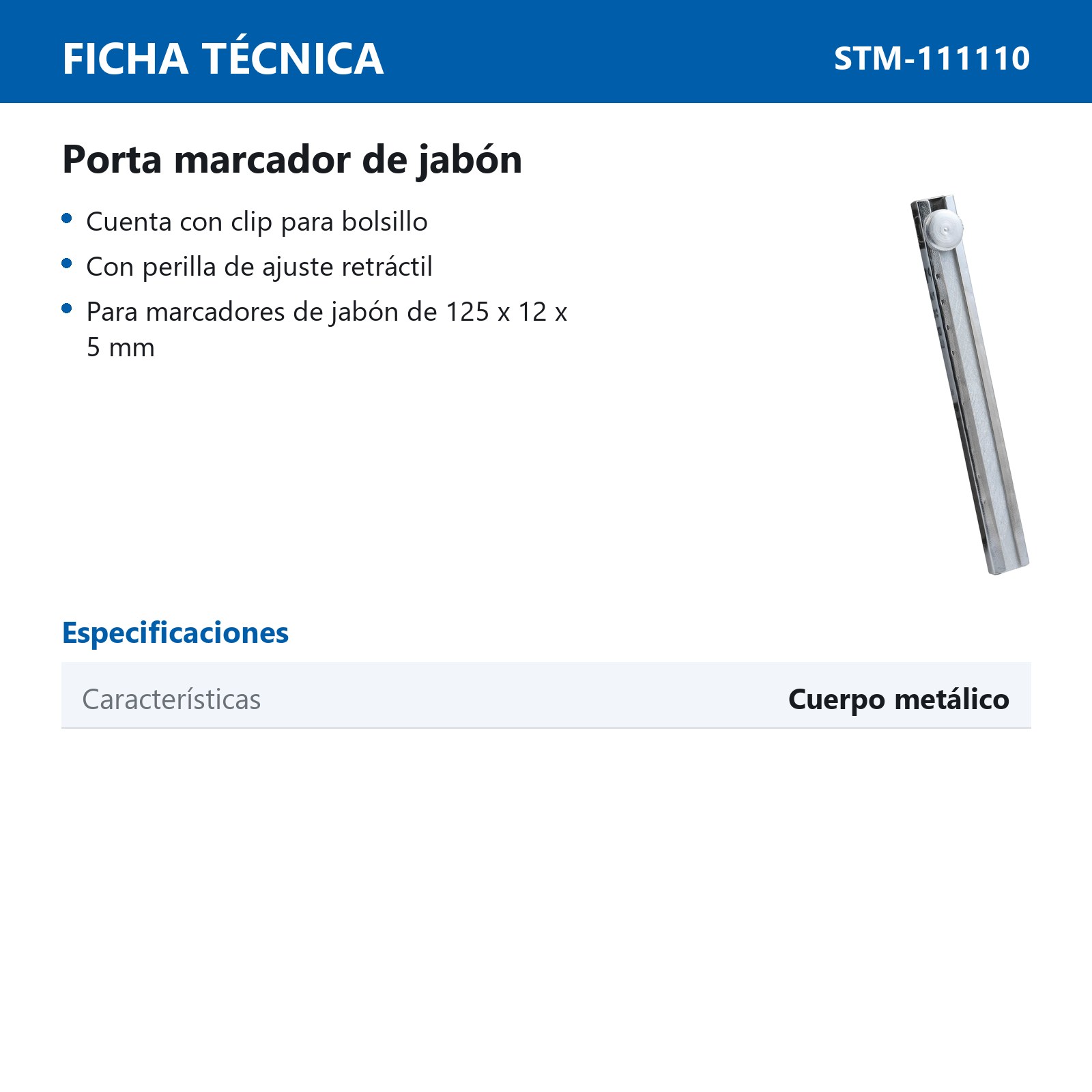 PORTA MARCADOR PARA MARCADOR DE JABON - Imagen 4