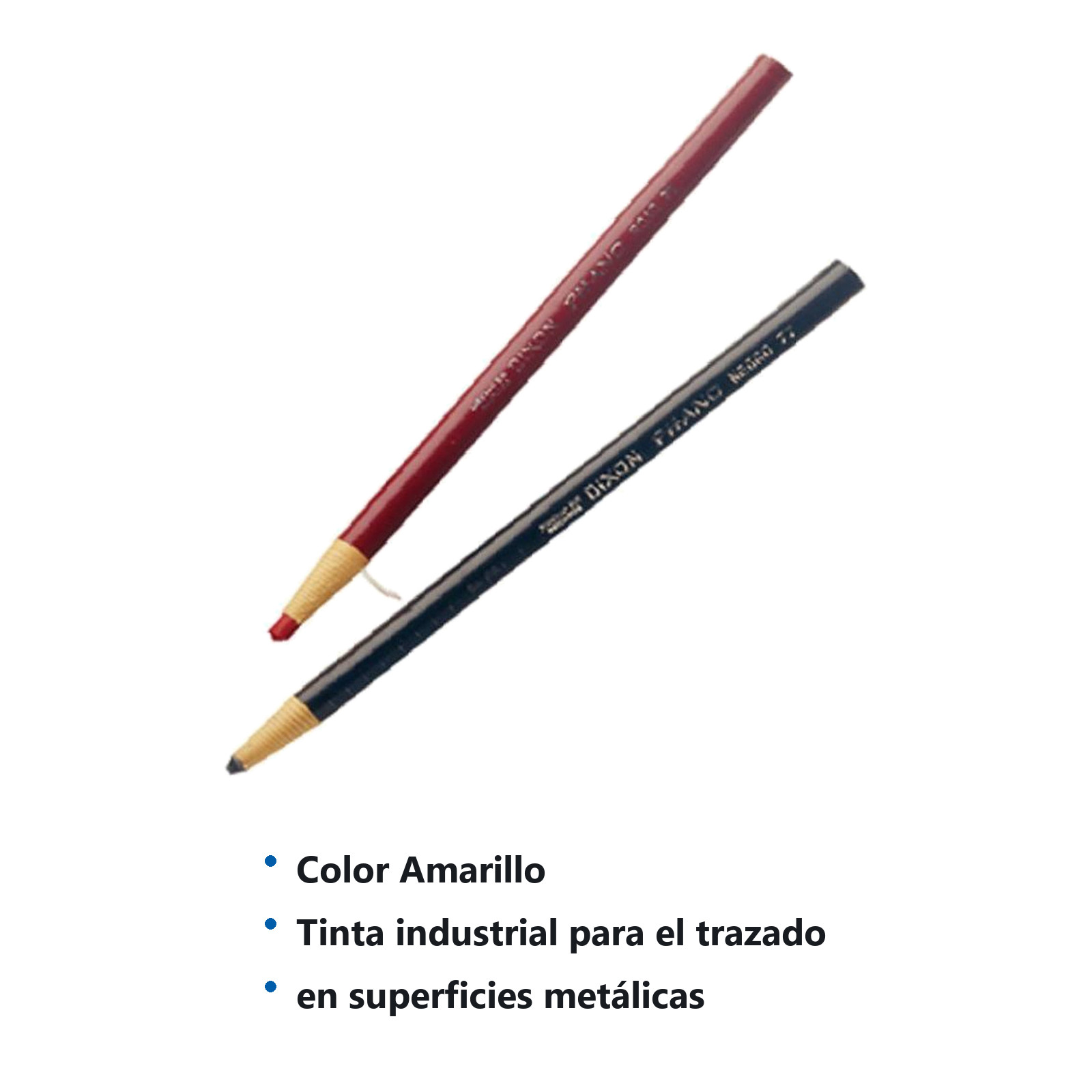 MARCADOR DE CERA PHANO AMARILLO CAJA C/10PZS (PRECIO X CAJA) - Imagen 2