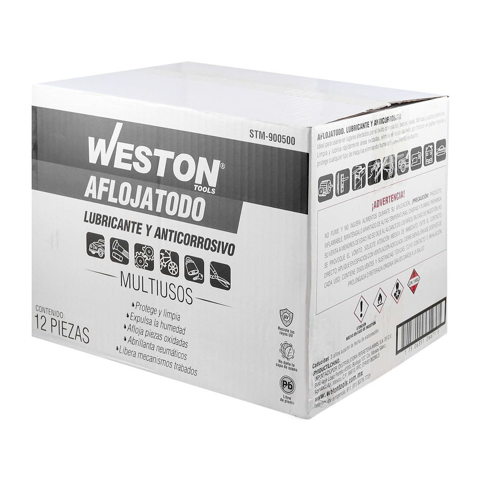 AFLOJATODO AEROSOL WESTON 280G (400ml) - Imagen 2