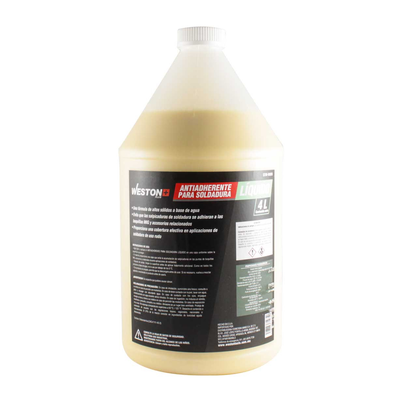 Anti Salpicadura Premium Líquido Weston Plus 1 Galón