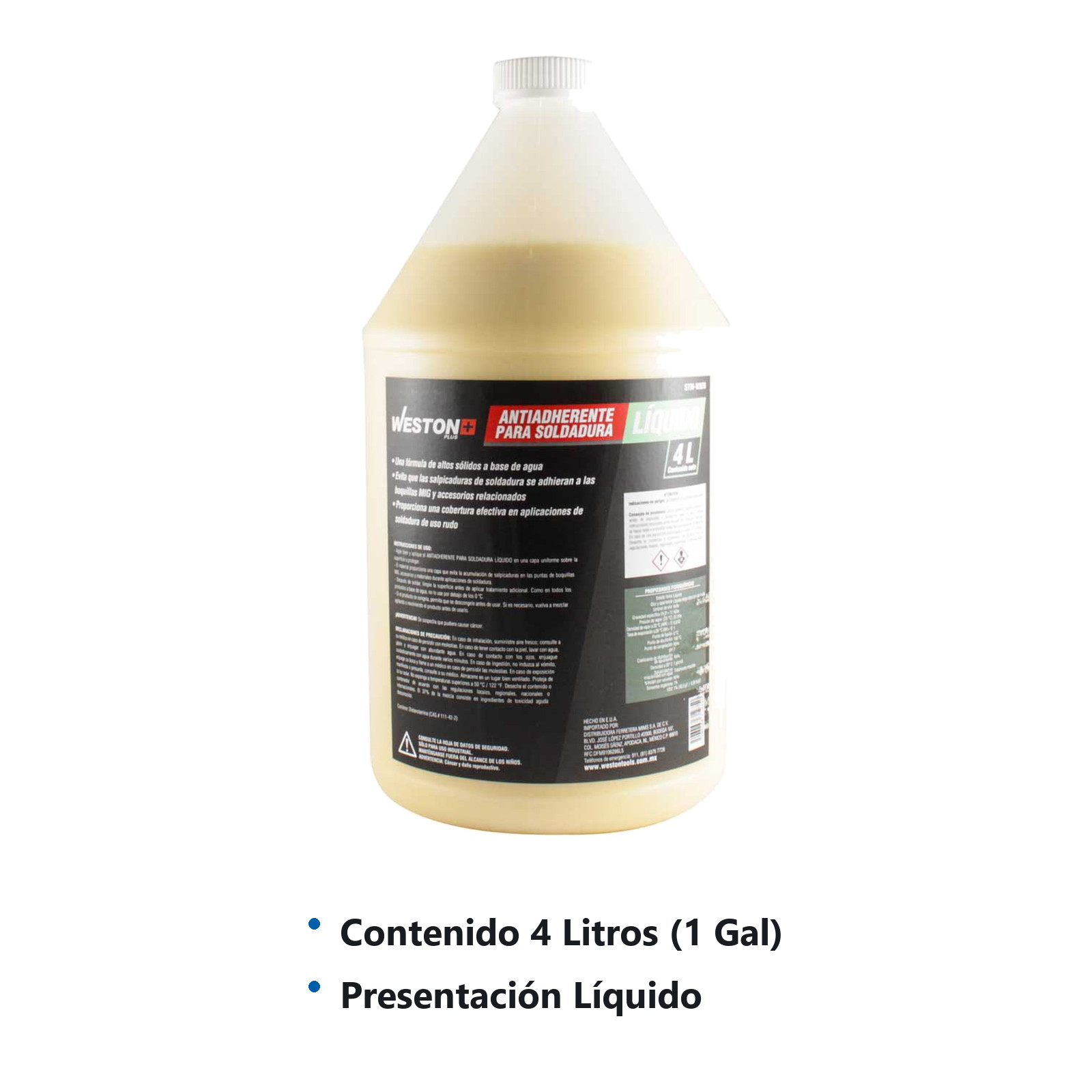 ANTI SPATTER PREMIUM LIQUIDO 1 Gal - Imagen 2