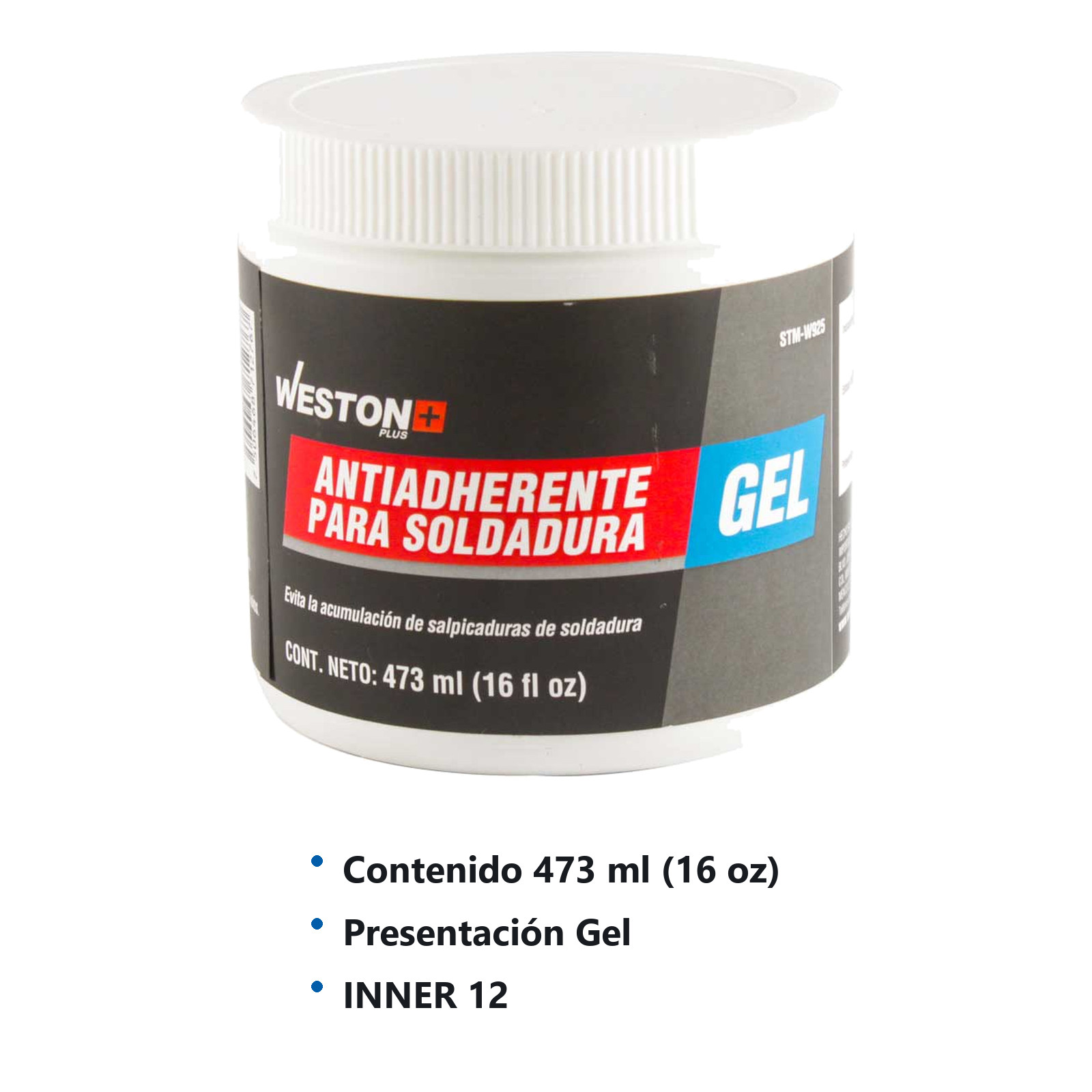 ANTI SPATTER PREMIUM EN GEL PARA BOQUILLAS 16 Oz - Imagen 2