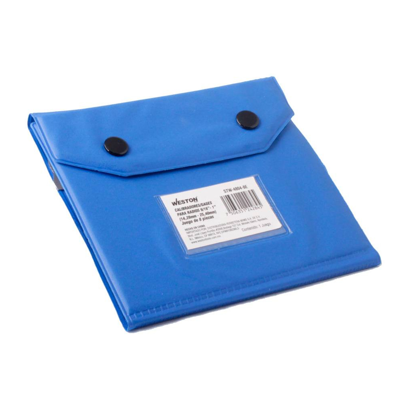 CALIBRADORES/GAGES PARA RADIOS 9/16"-1"    JGO 8PZAS - Imagen 2